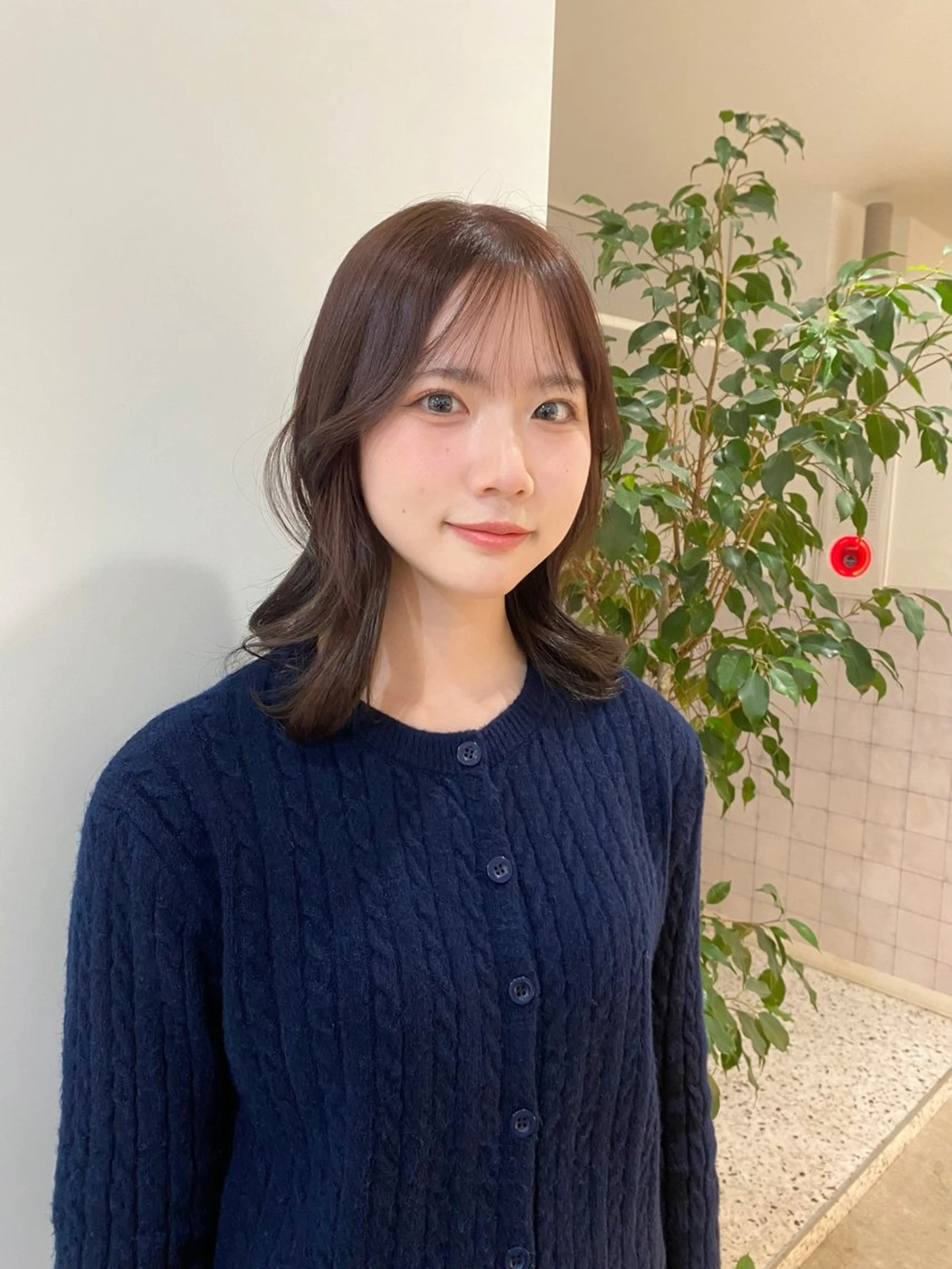 カラー AO所属・RISAKO 艶髪モテヘア🎀府中のヘアスタイル