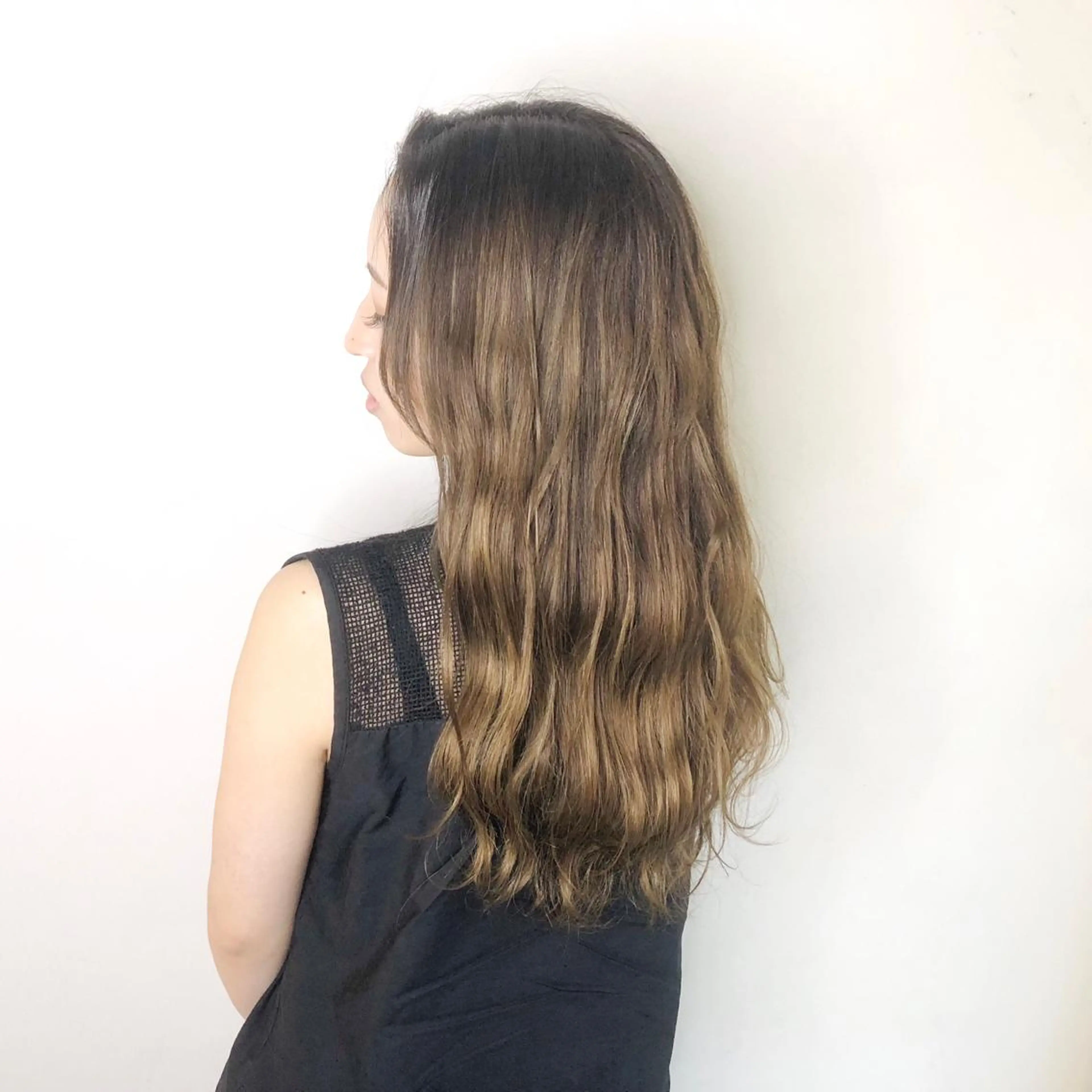 ロング カラーモデル募集中 美容室ハピスのヘアスタイル