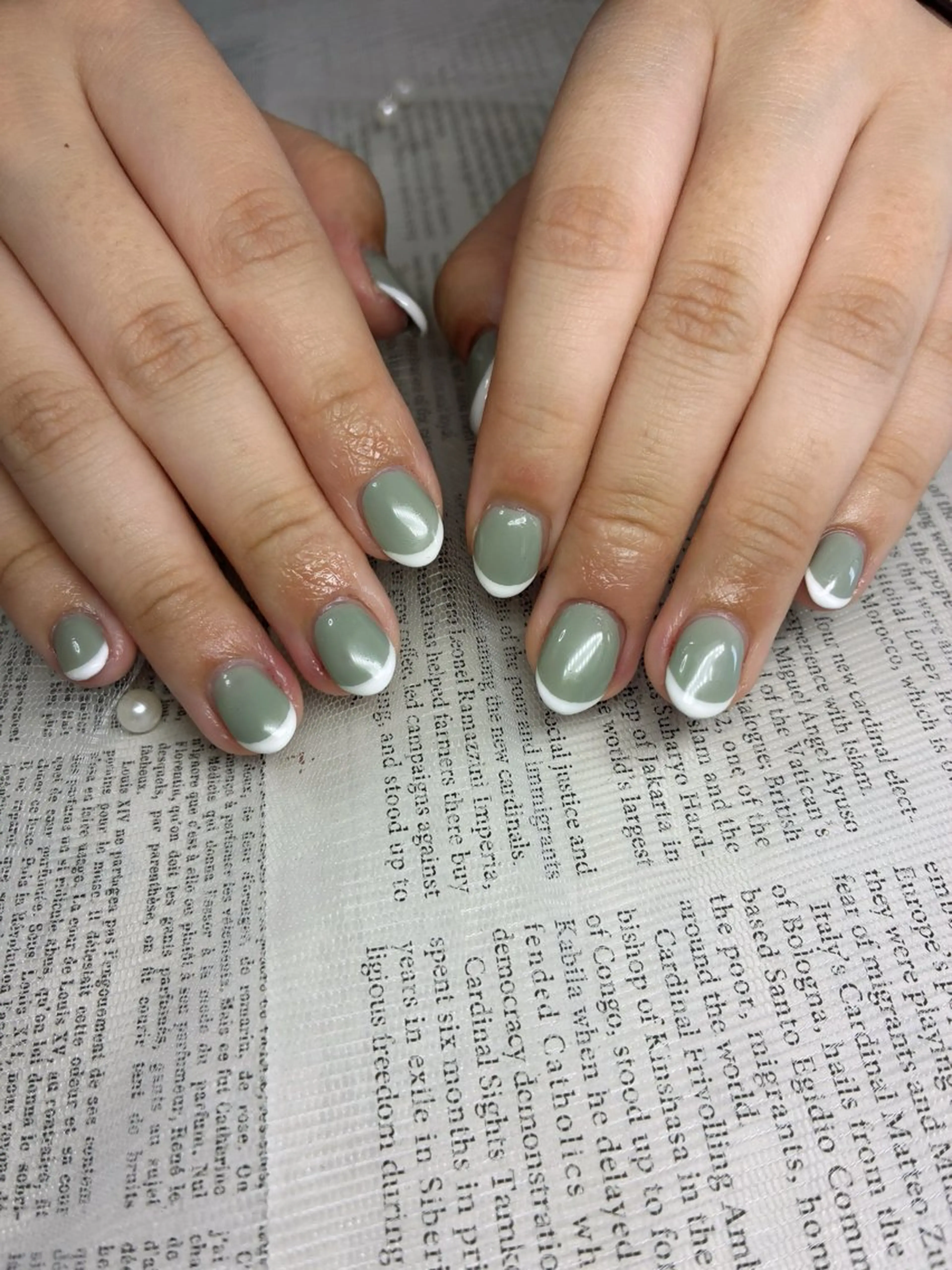 ネイル シンプルネイル shiki_nail 🪐のネイルデザイン