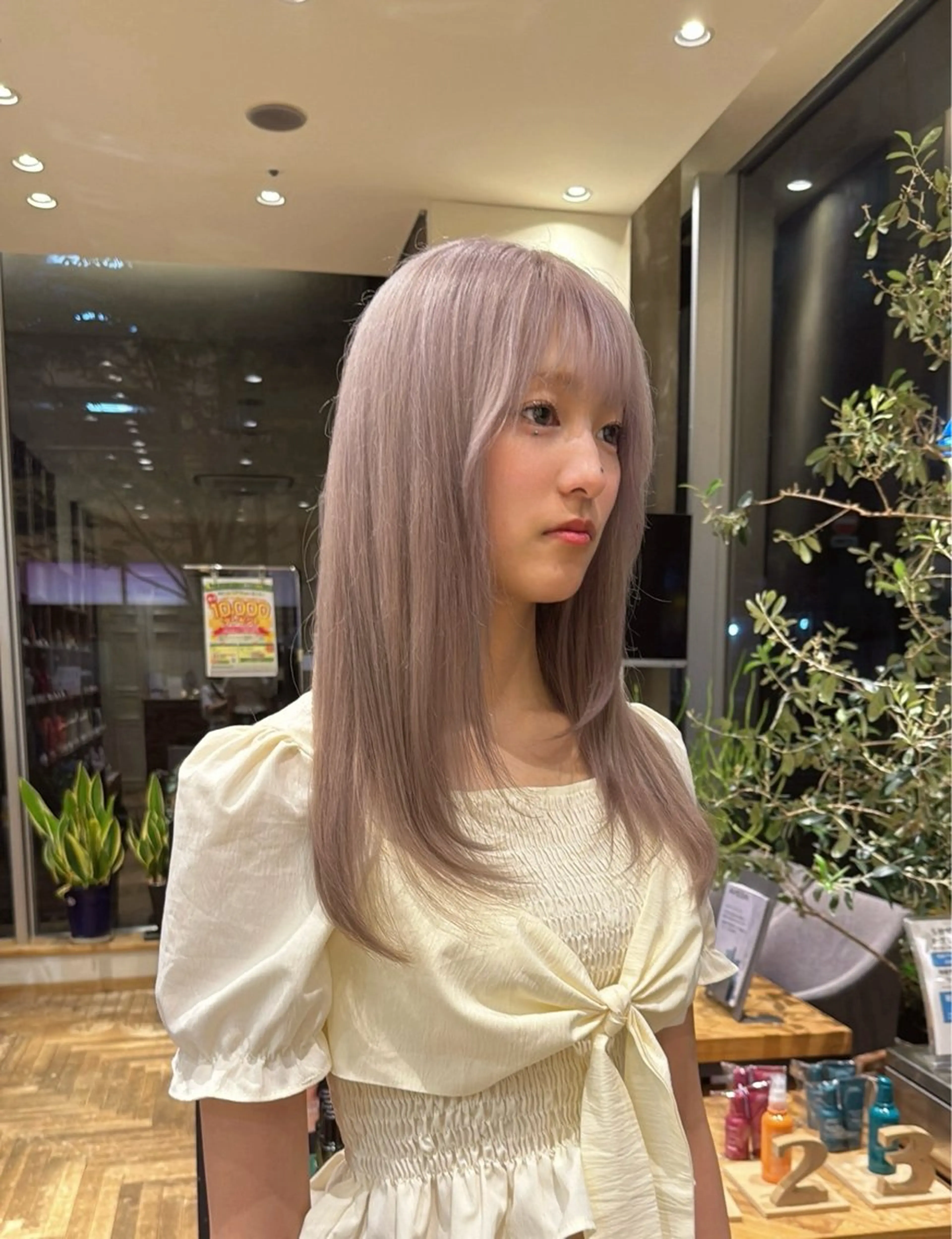 カラー 透明感カラー fleurdelis ☪️senaのヘアスタイル