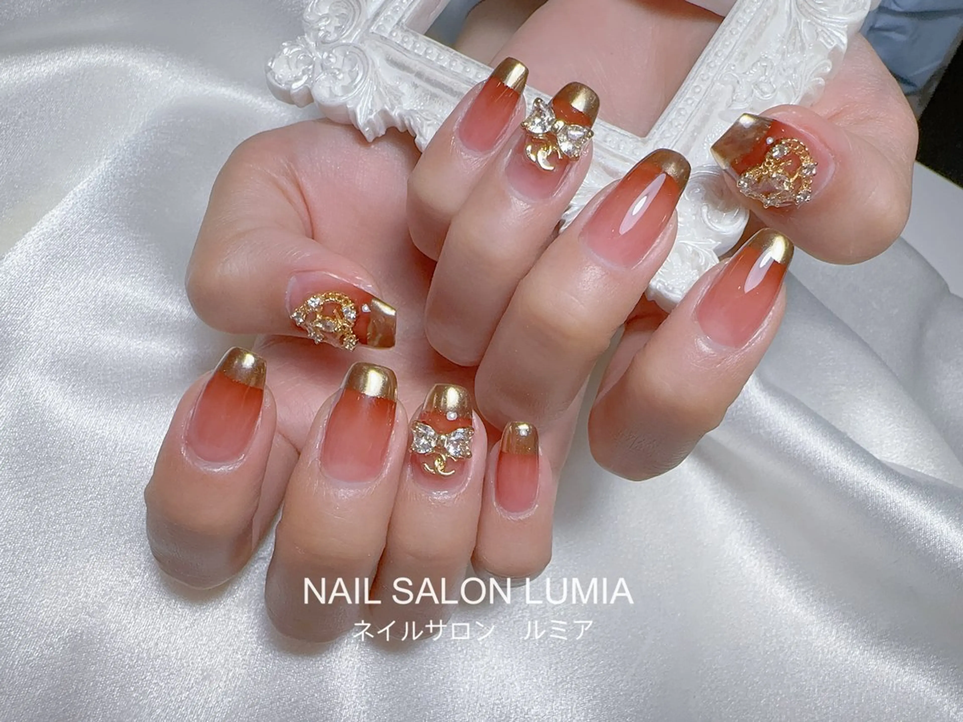 ネイル ハンドネイル ネイルサロン ルミア Lumia 店長のネイルデザイン