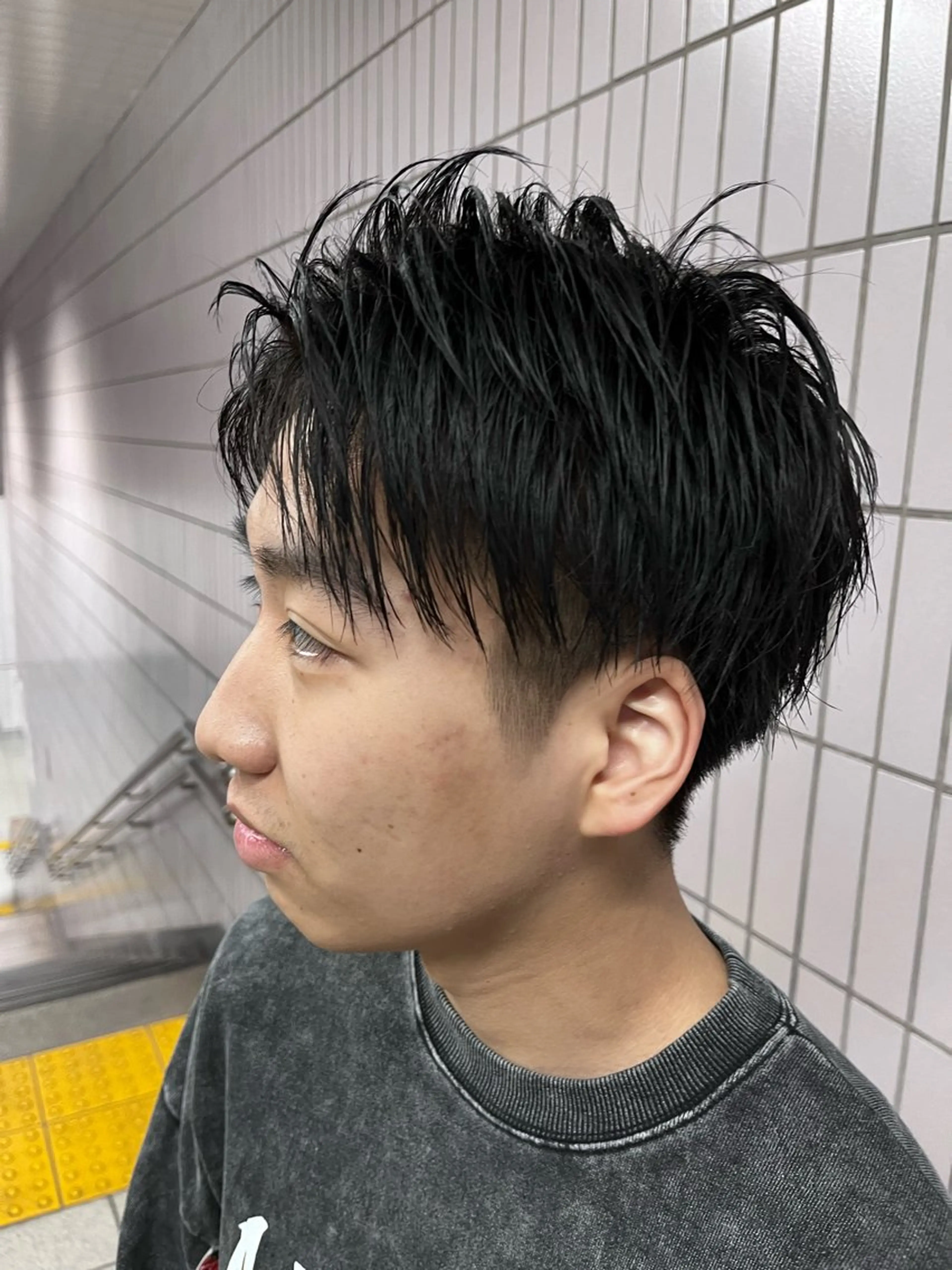 ショート メンズ 田尾 凌雅のヘアスタイル