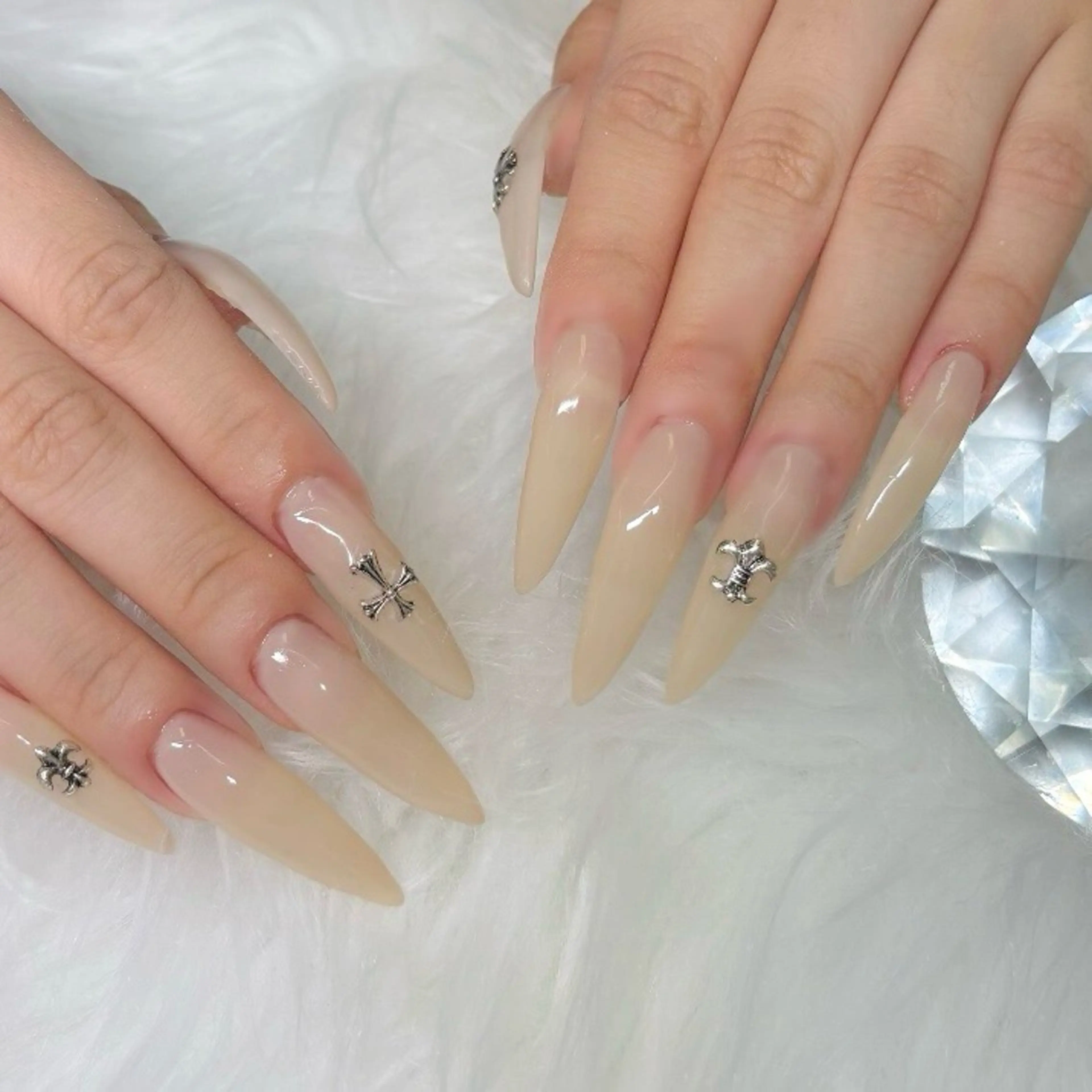 ミニモ学割【長さだし10本】マグネット/フラッシュ/ワンカラー/グラデ《オフケア込》 ¥14000→¥8400の写真