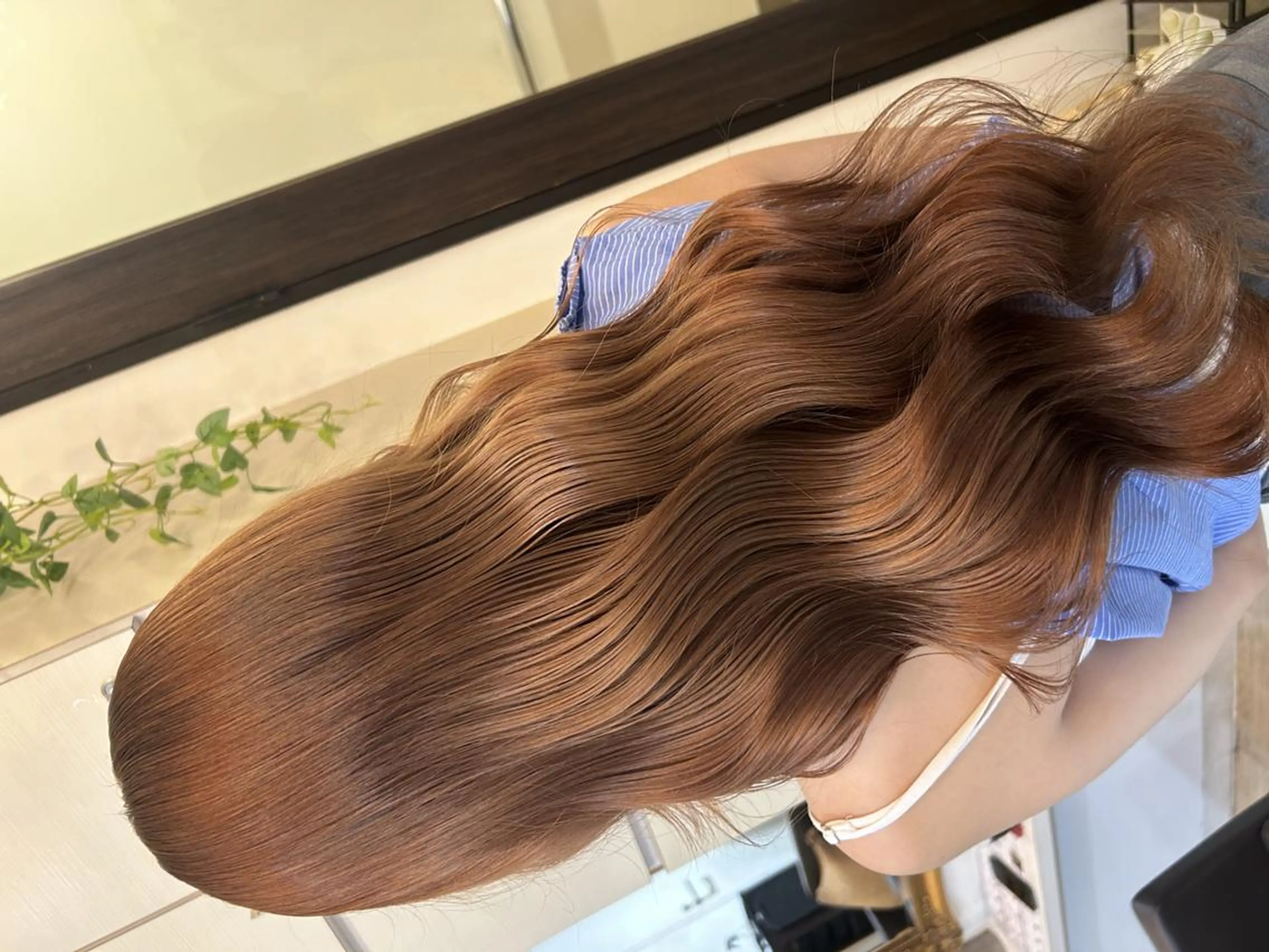 ロング カラー ヘアアレンジ 🦄🫧‪透明感 絹髪特化🫧🍓のヘアスタイル