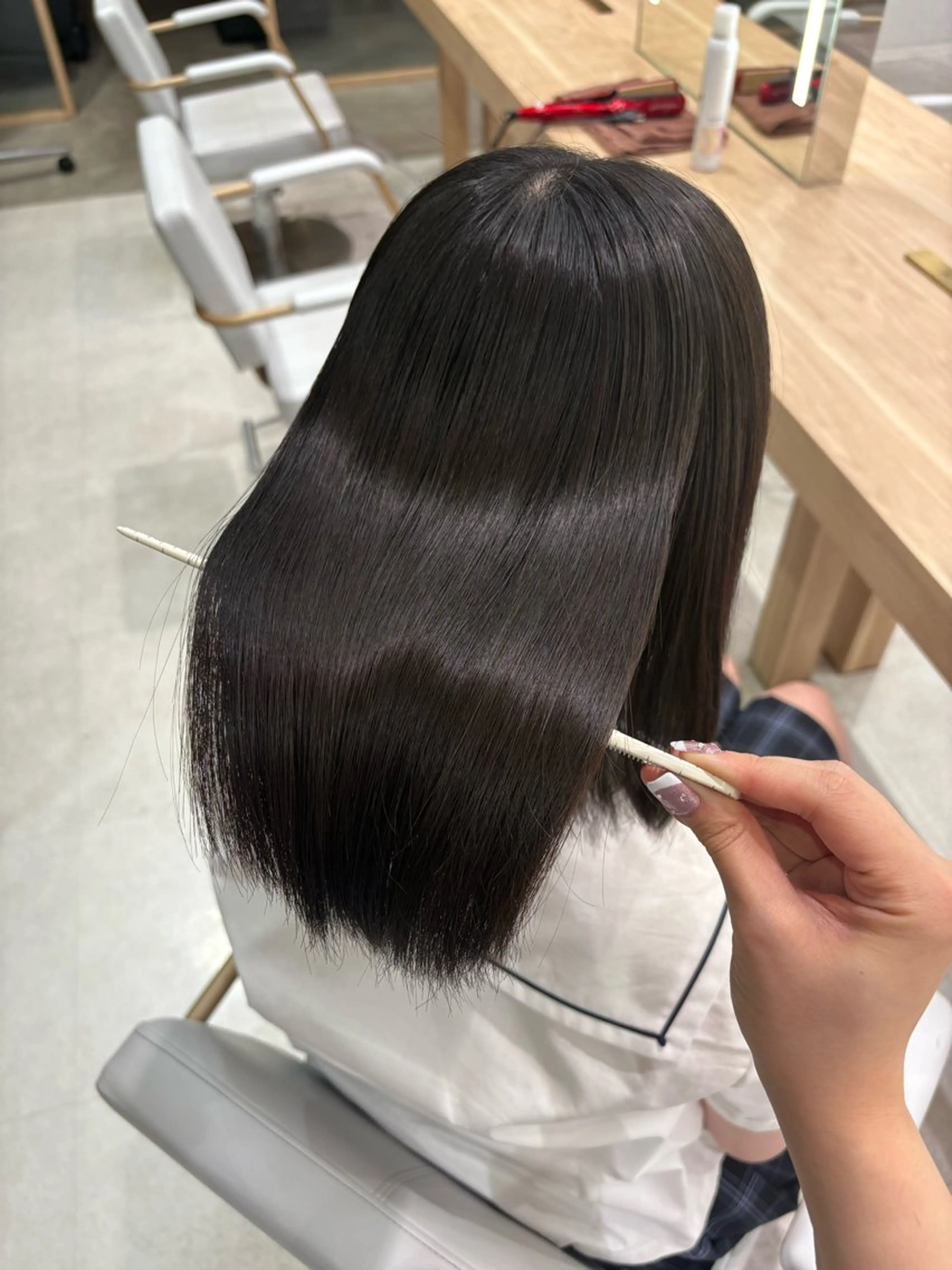 ミディアム 22日まで受付/ ケアカラー🍓KAEのヘアスタイル