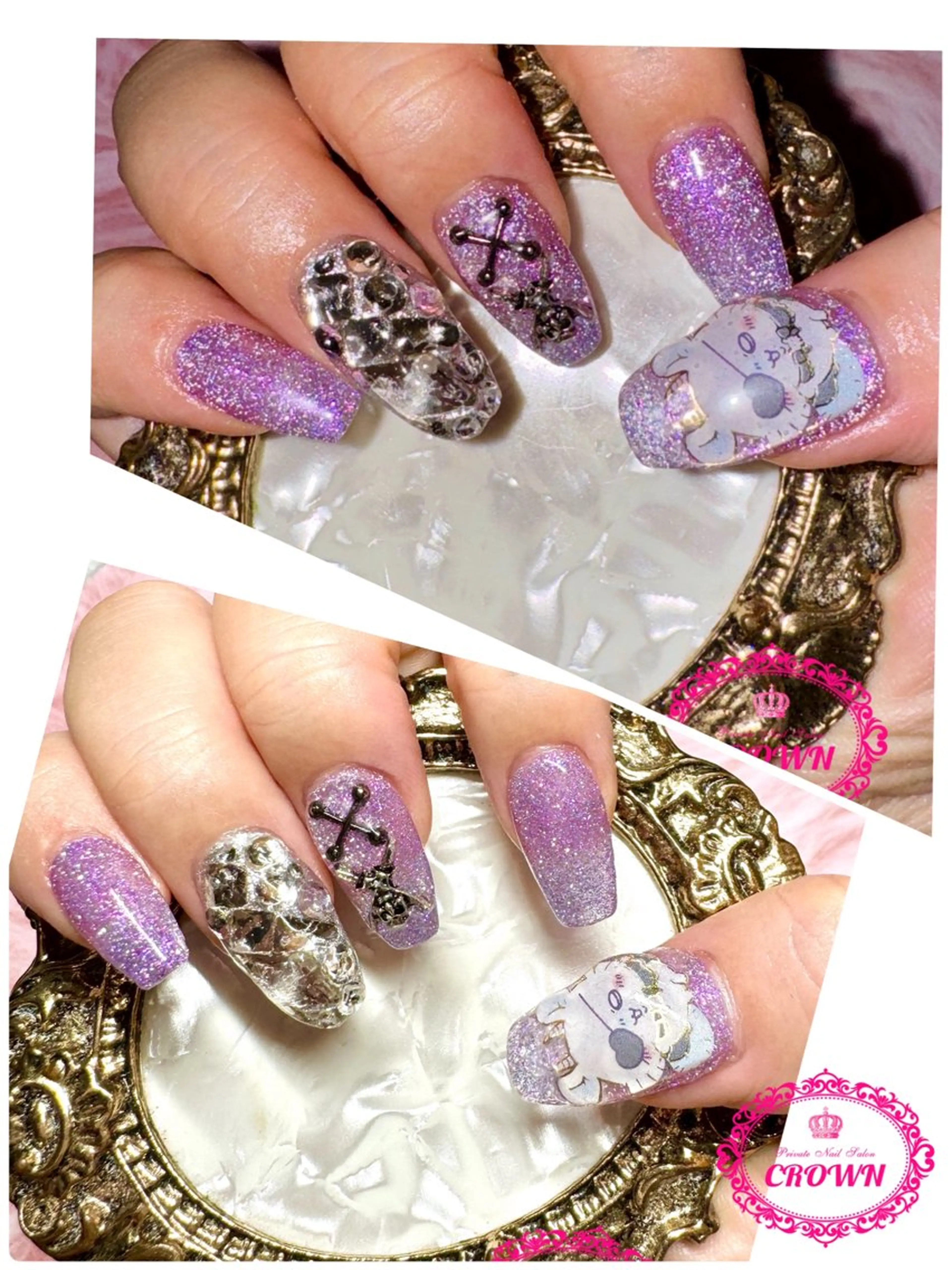 ネイル CROWN プライベートサロンのネイルデザイン