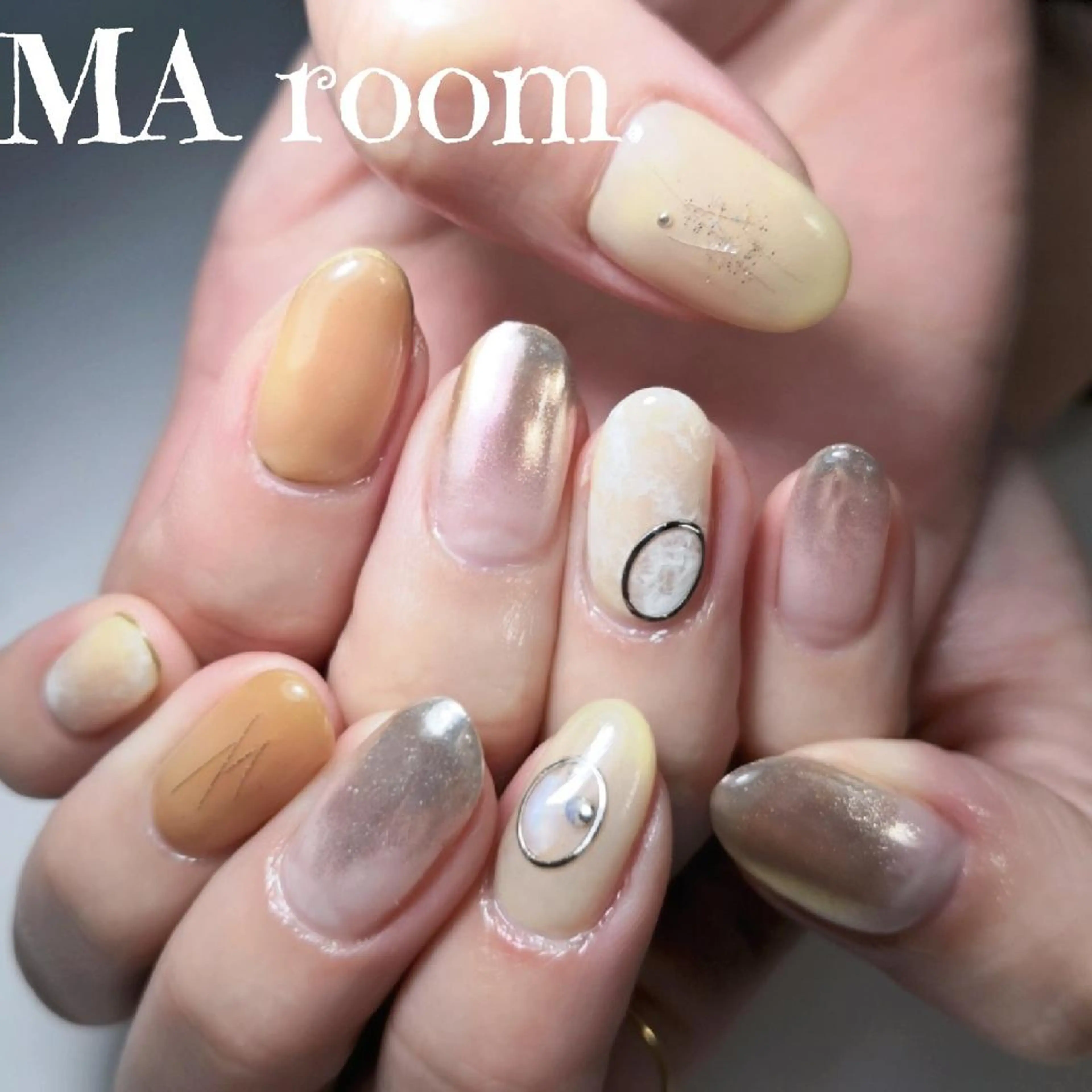 ネイル ロング &MERCI nail maoのネイルデザイン