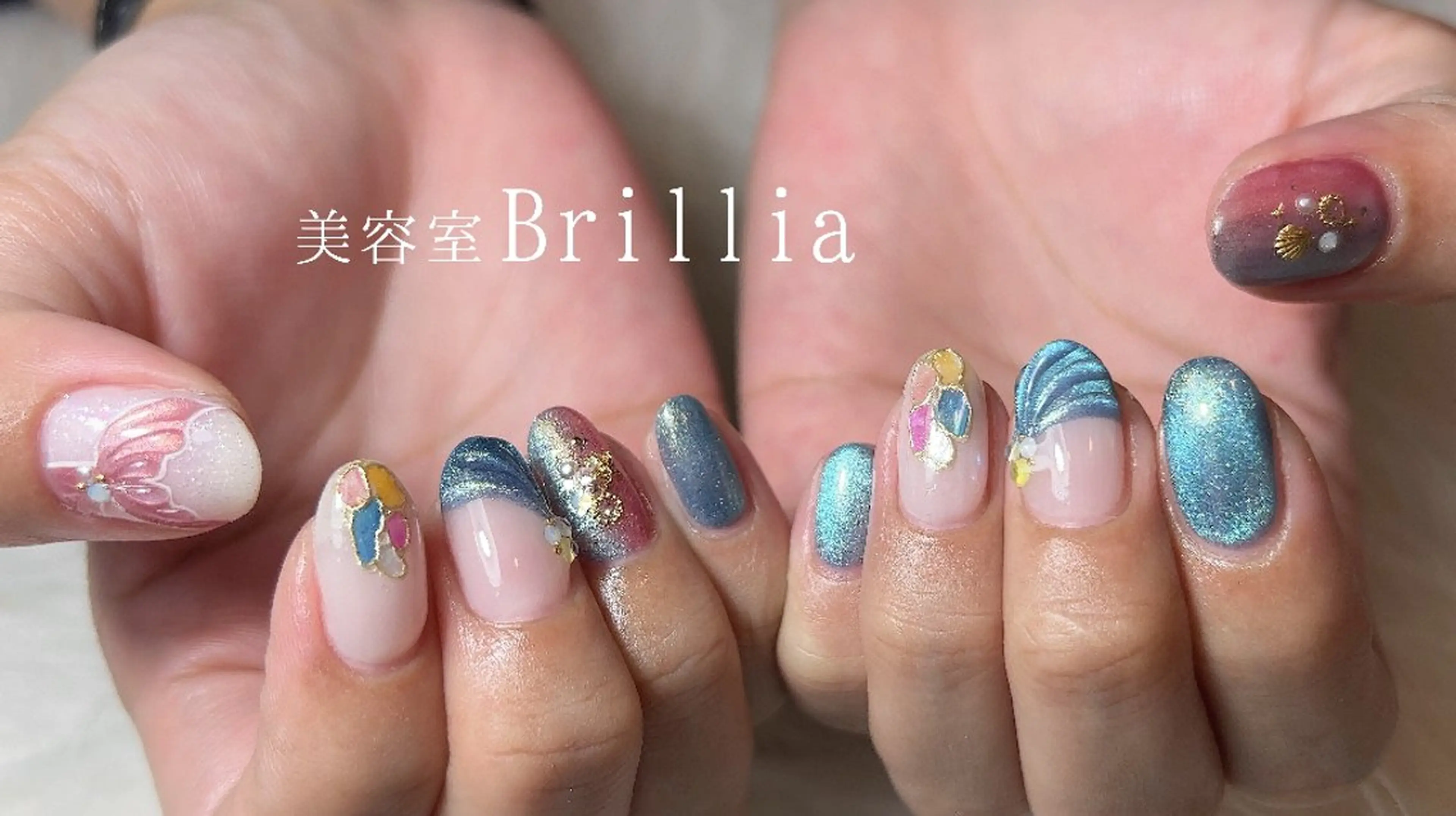 ネイル ハンドネイル 柴田 彩のネイルデザイン