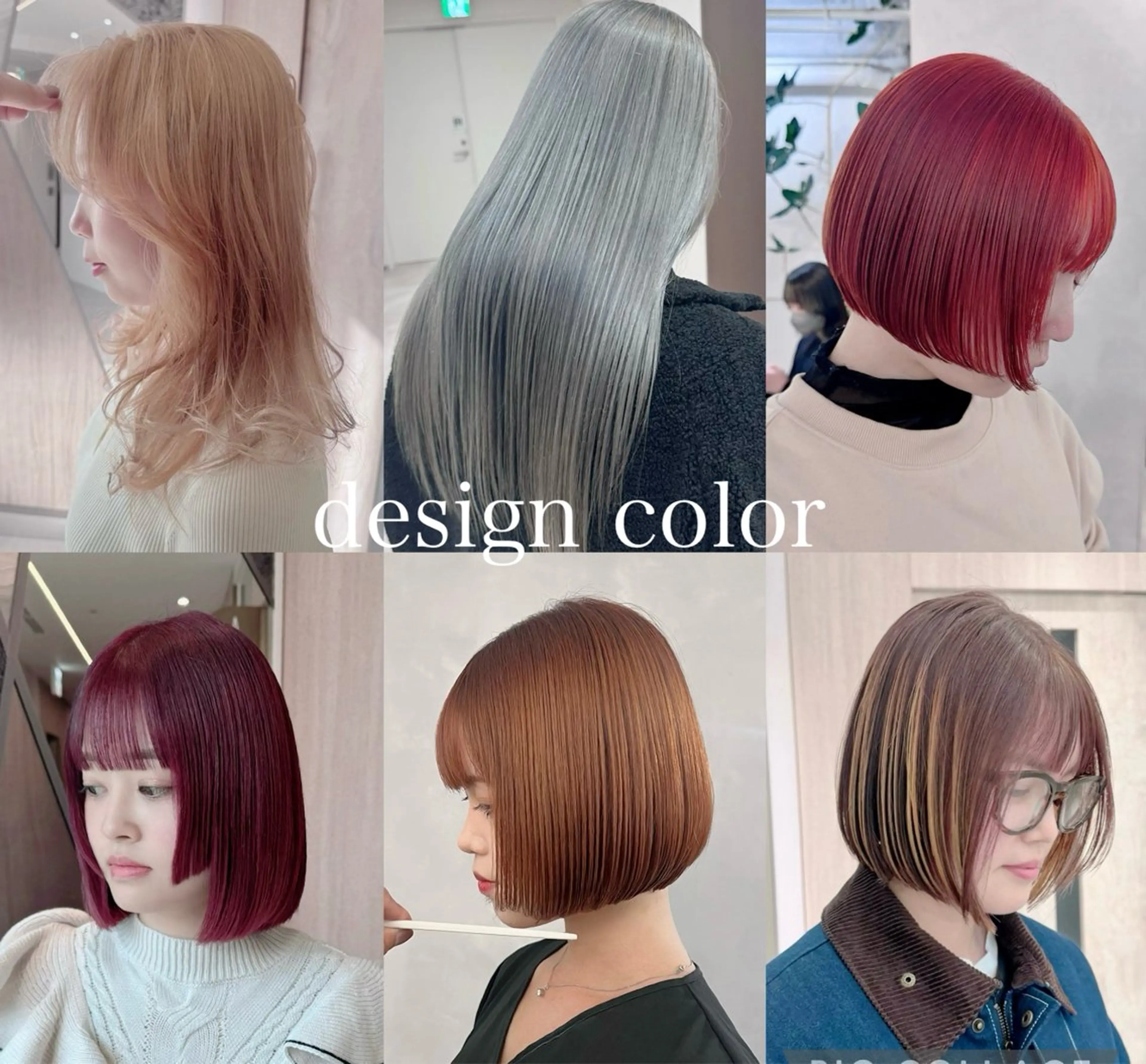 ミディアム カット ヘアカラー トリートメント foto所属・カット特化 /BLUET/新宿のヘアスタイル