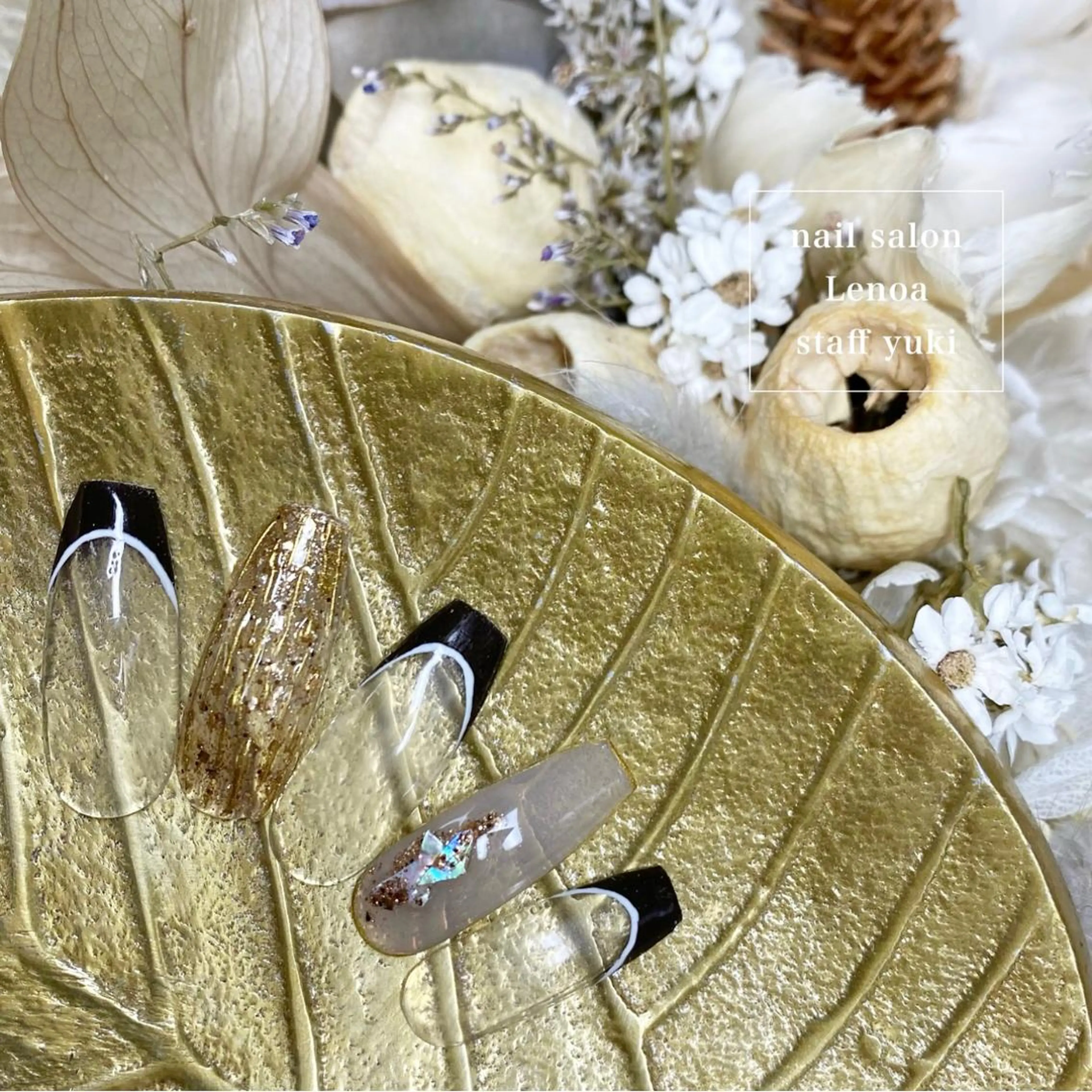 ネイル ハンドネイル Lenoa Yukiのネイルデザイン