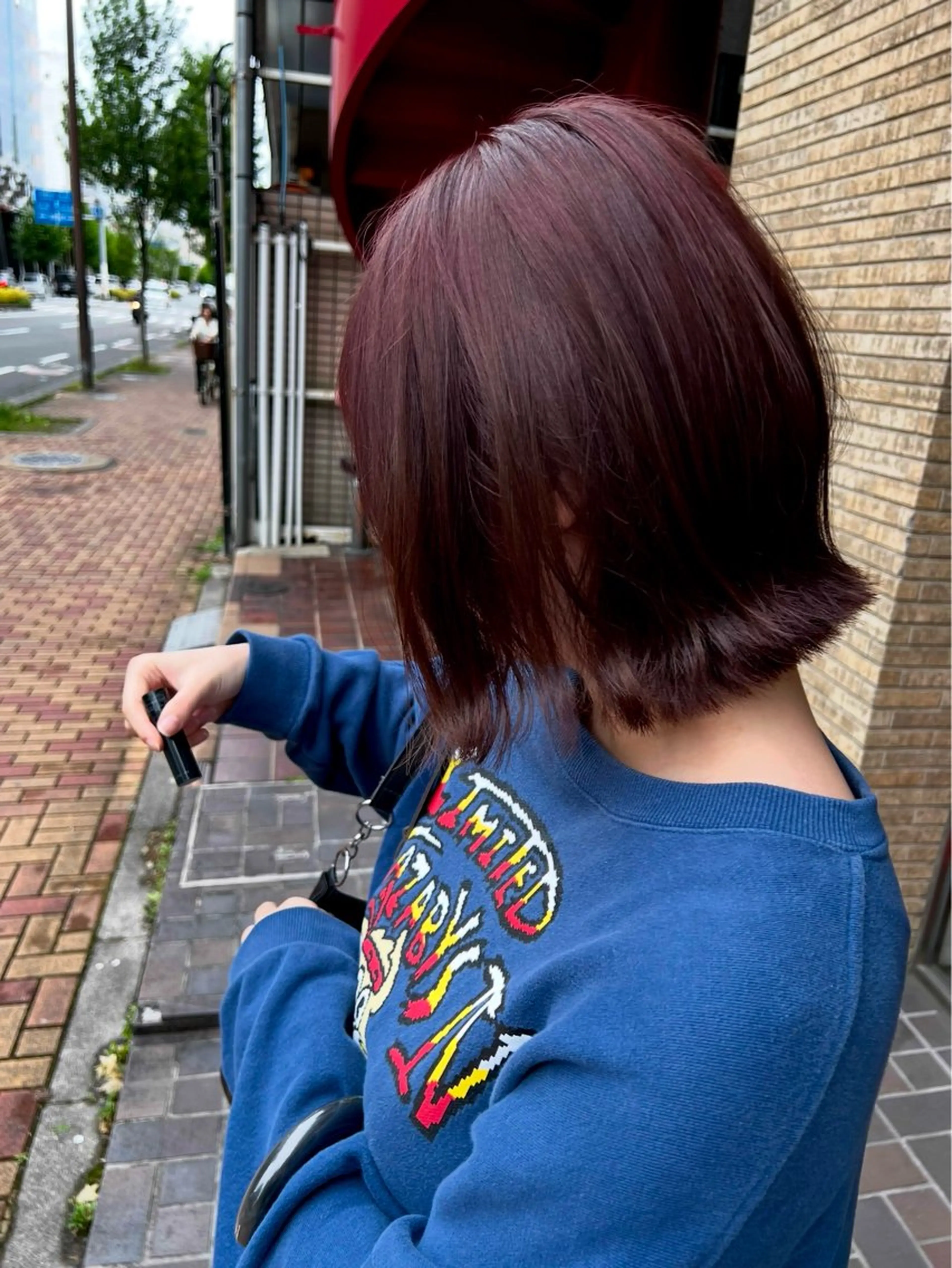 ミディアム カラー ふくむら ゆうかのヘアスタイル