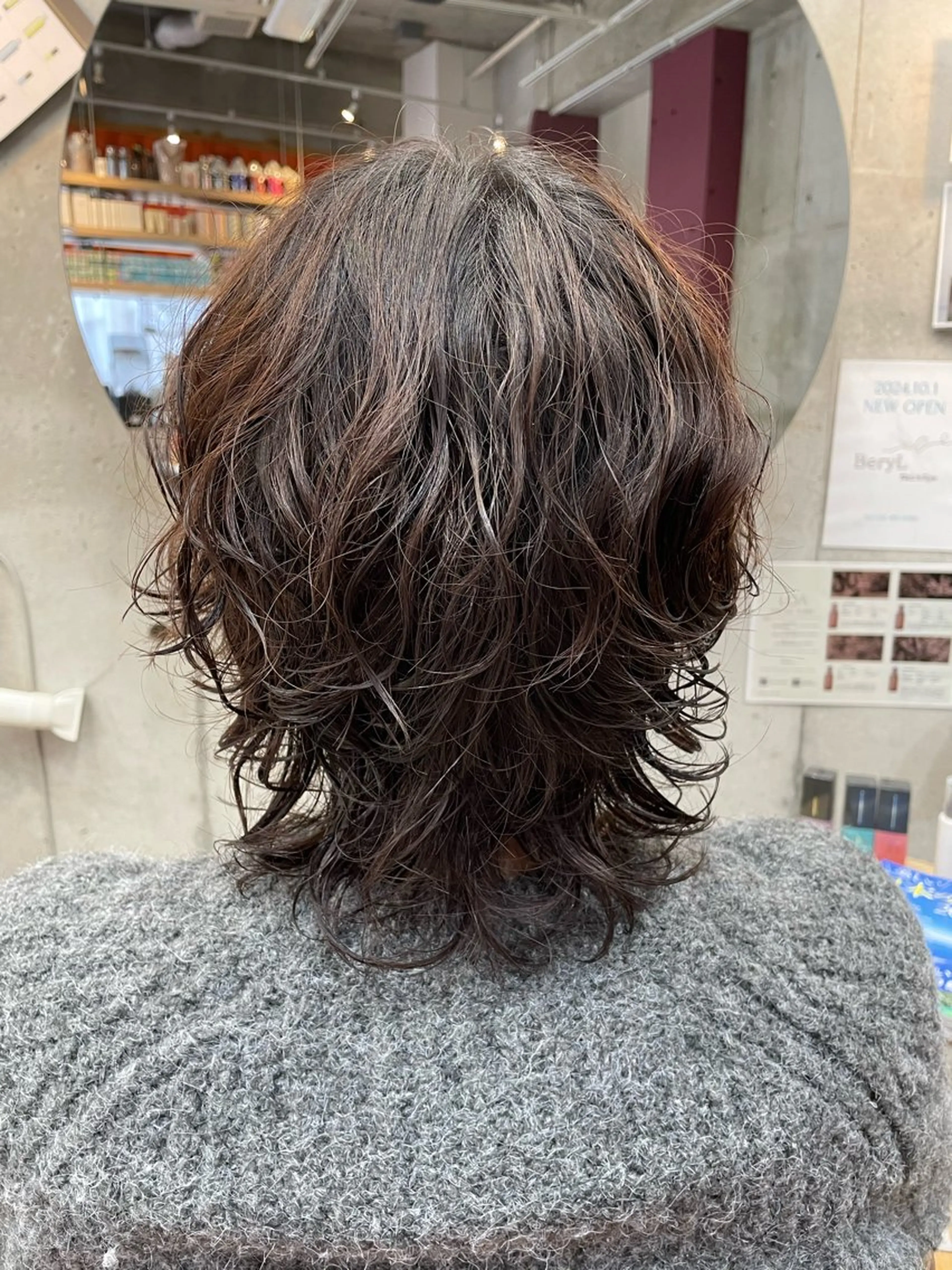 ショート パーマ 東 史夏のヘアスタイル