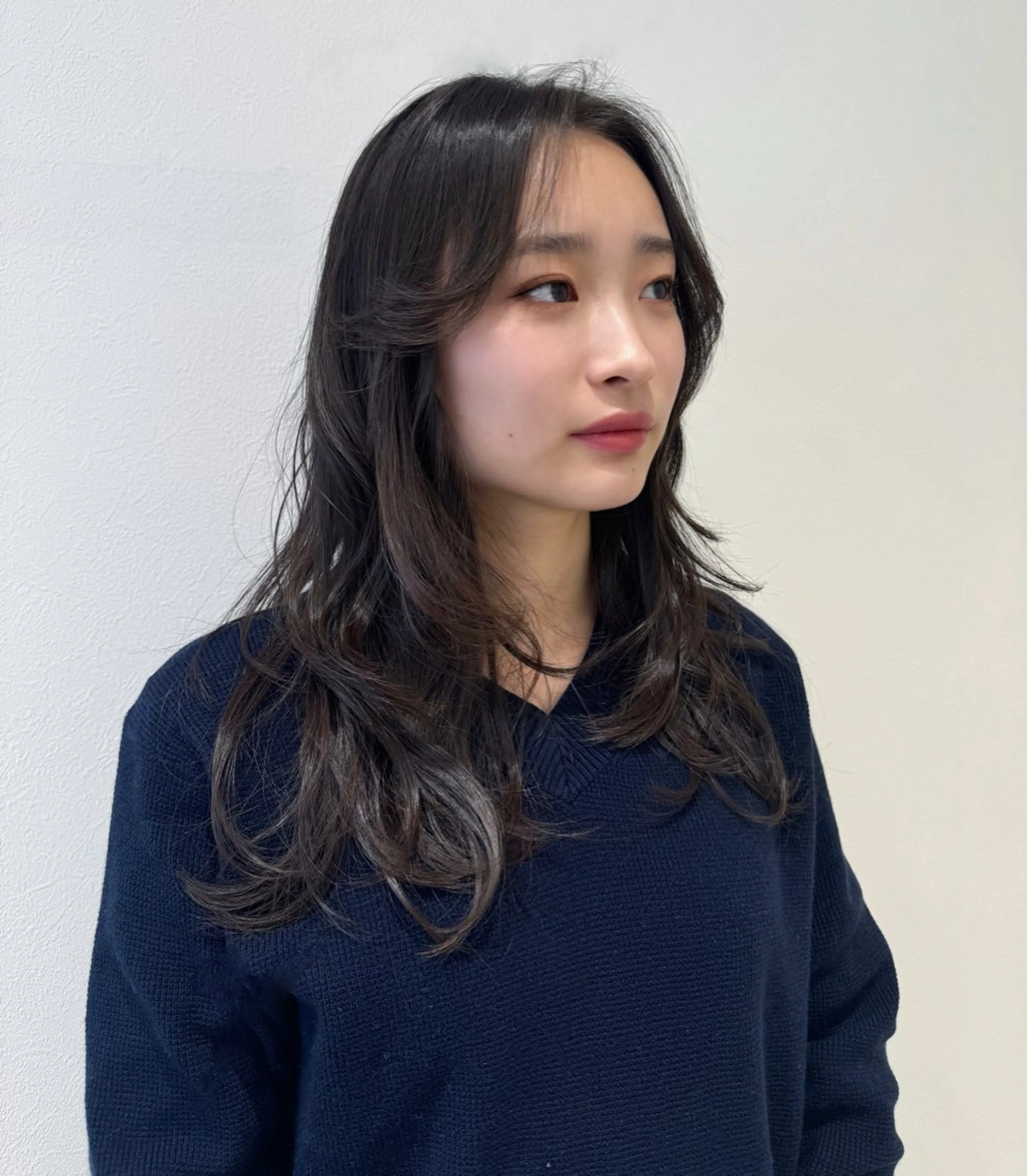 ロング レイヤーカット 柔らかい透明感カラー 🎀maria🎀のヘアスタイル