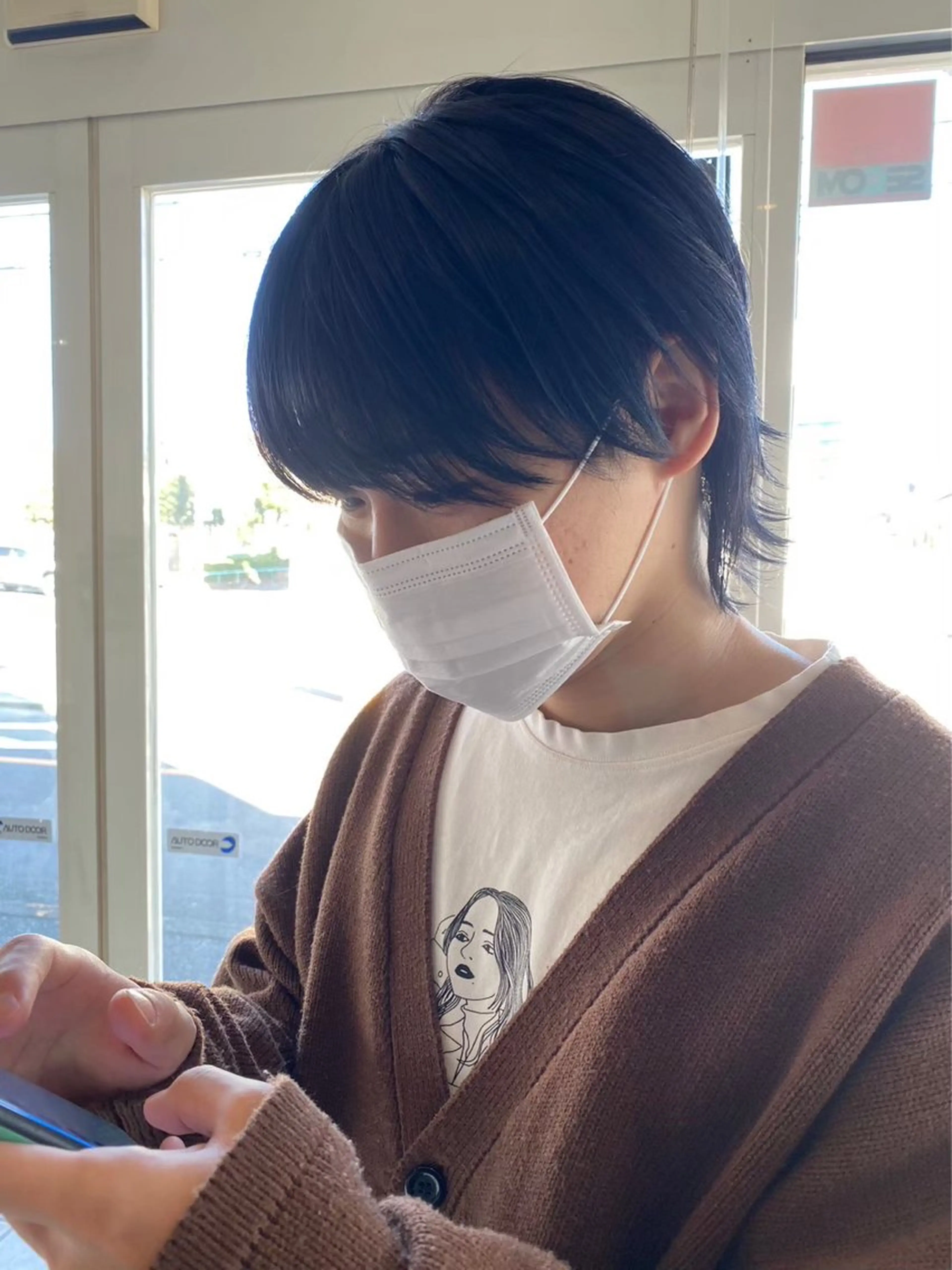 ショート カラー 石井 大空のヘアスタイル