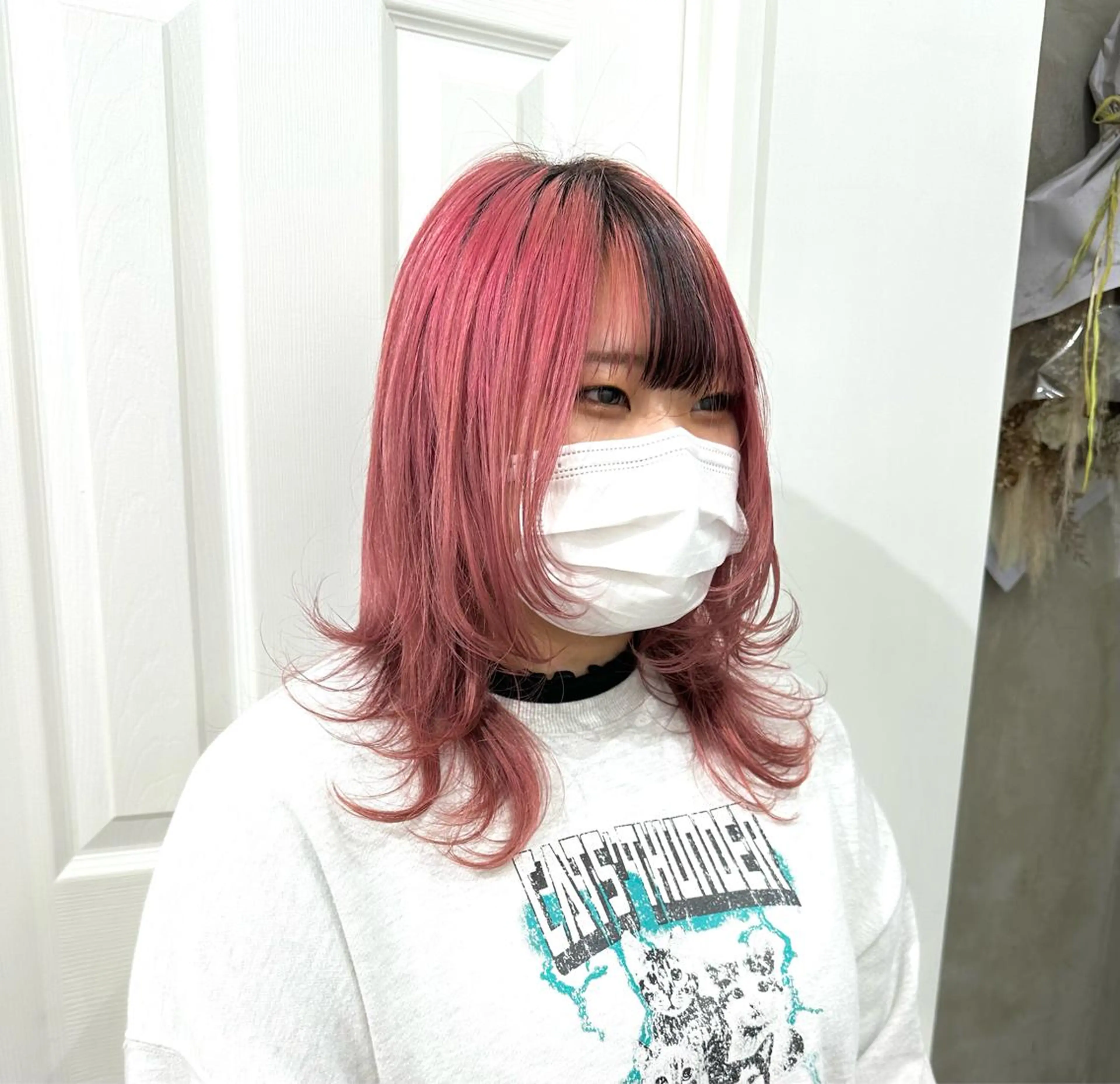 ミディアム カラー パーマ ヘアアレンジ メンズ ササキカズマ〻透明感 〻色落ち〻赤み消しのヘアスタイル