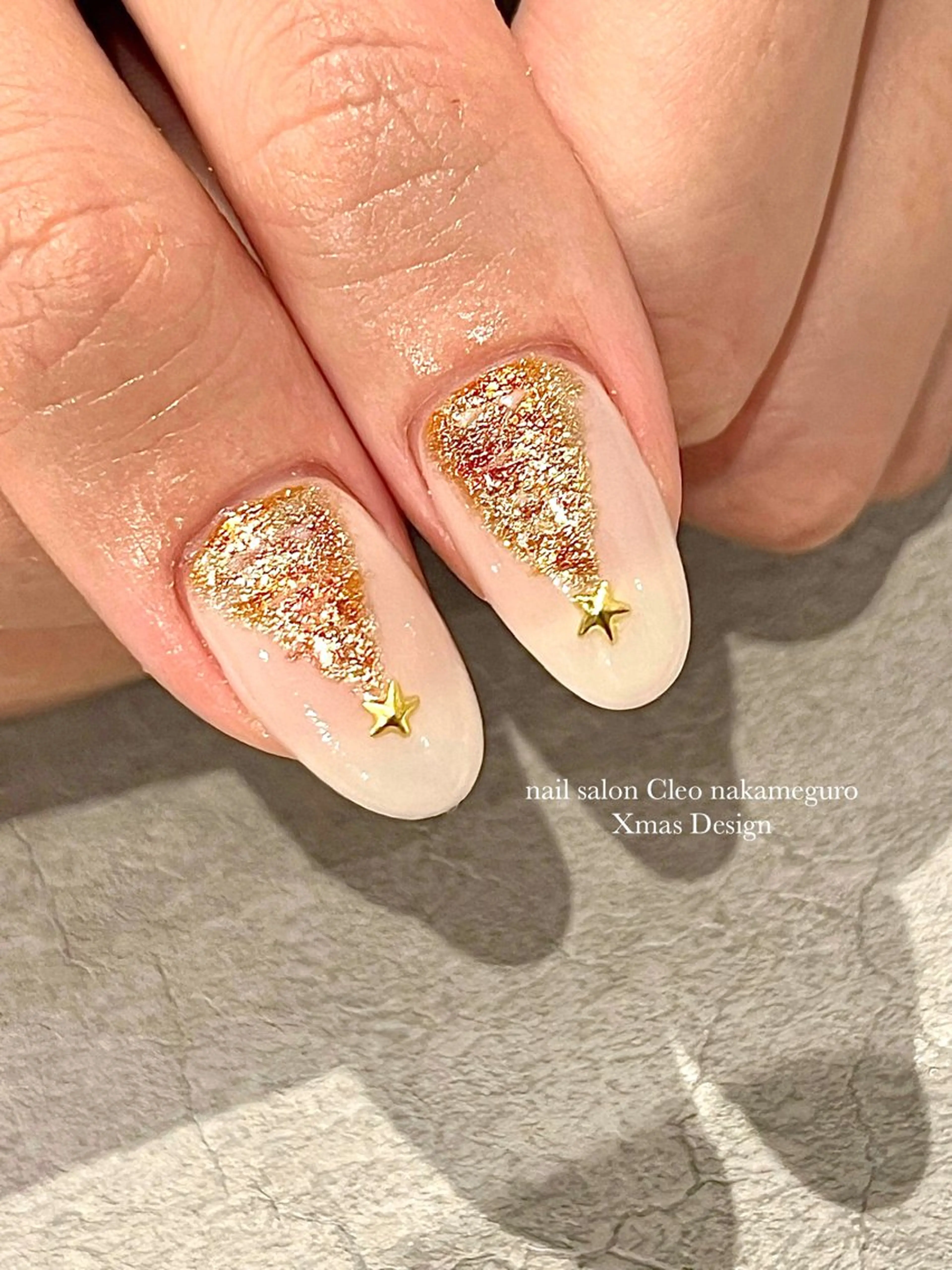 ネイル オーロラネイル フラワーネイル フレンチネイル ジェルネイル ハート ハンドネイル Cleo中目黒店 Hinahoのネイルデザイン