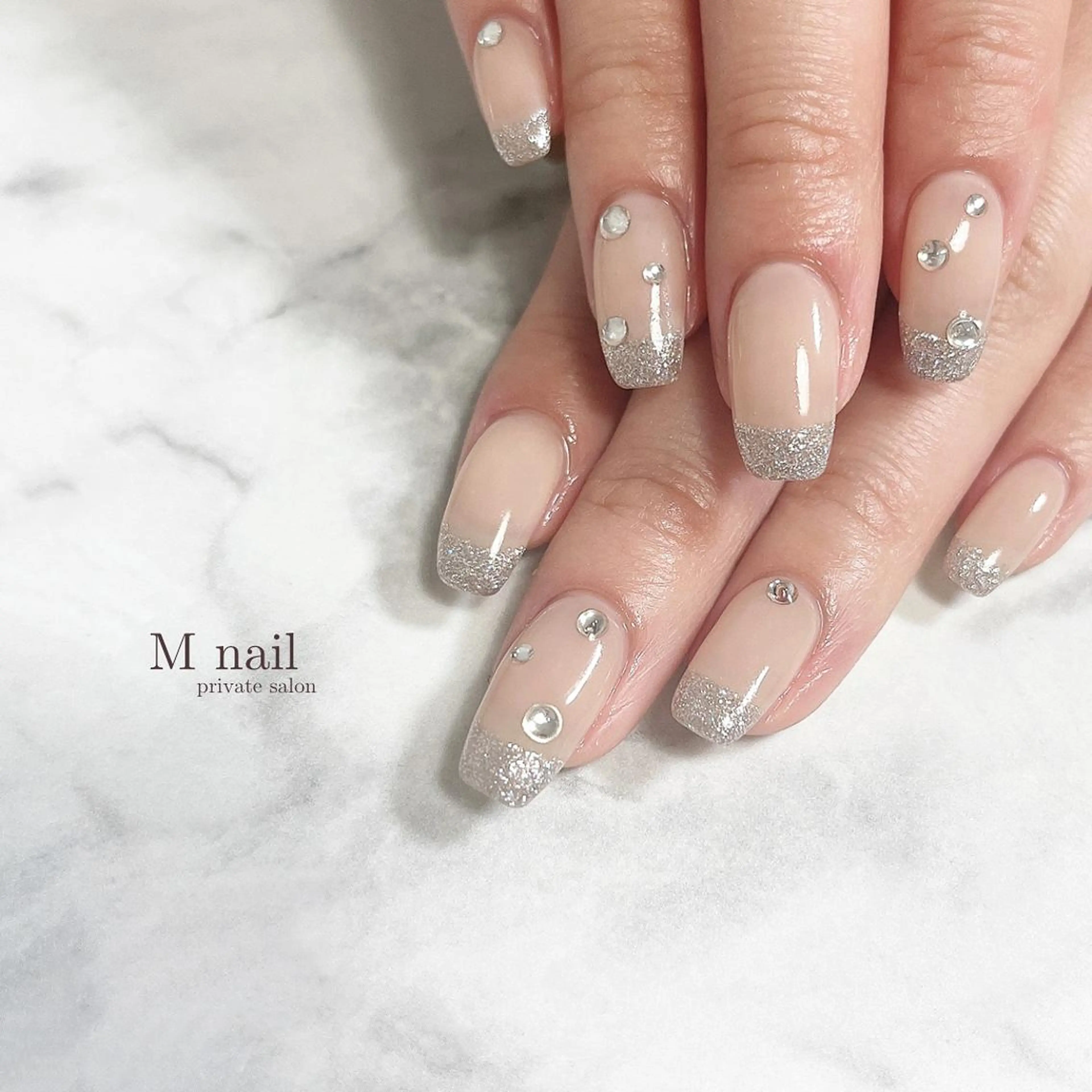 ネイル 持ち込み ハンドネイル M　nail所属・M nailのネイルデザイン