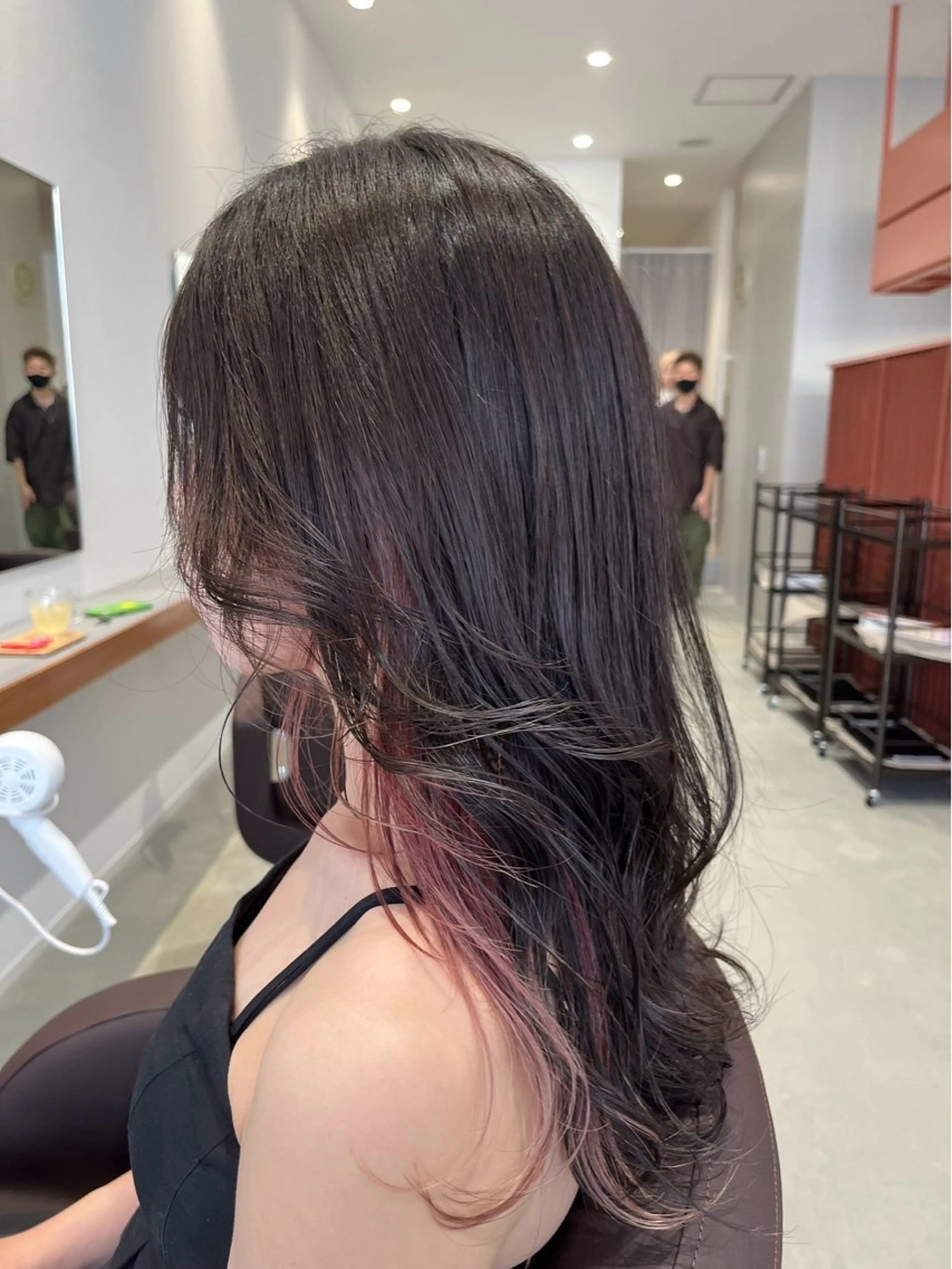 インナーカラー🌺の写真