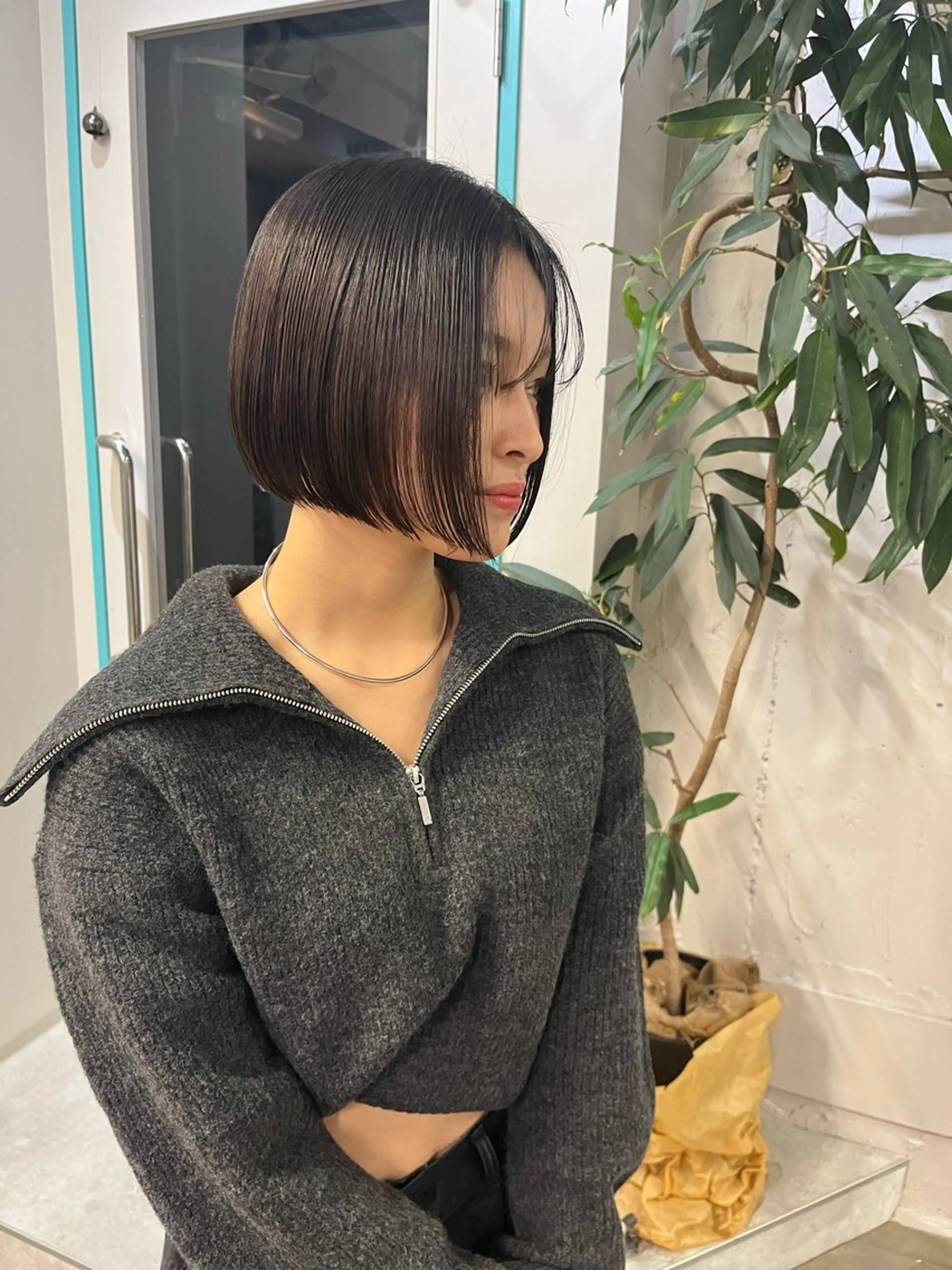 ショート ハイトーン レイヤー🎀meiのヘアスタイル