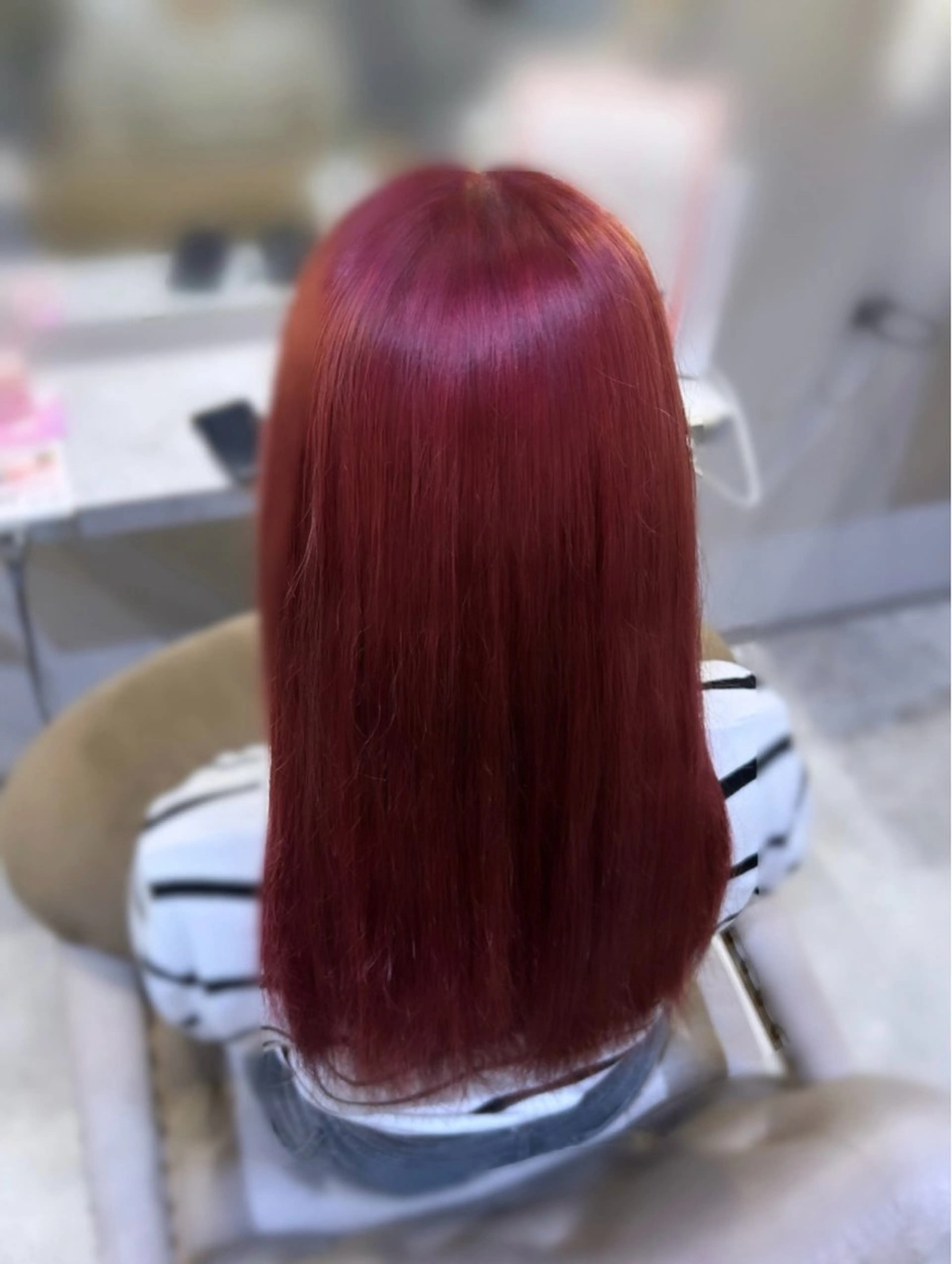 💘✨ブリーチリタッチ➕ワンカラー🤍最新ダメージレス艶カラー🩵の写真