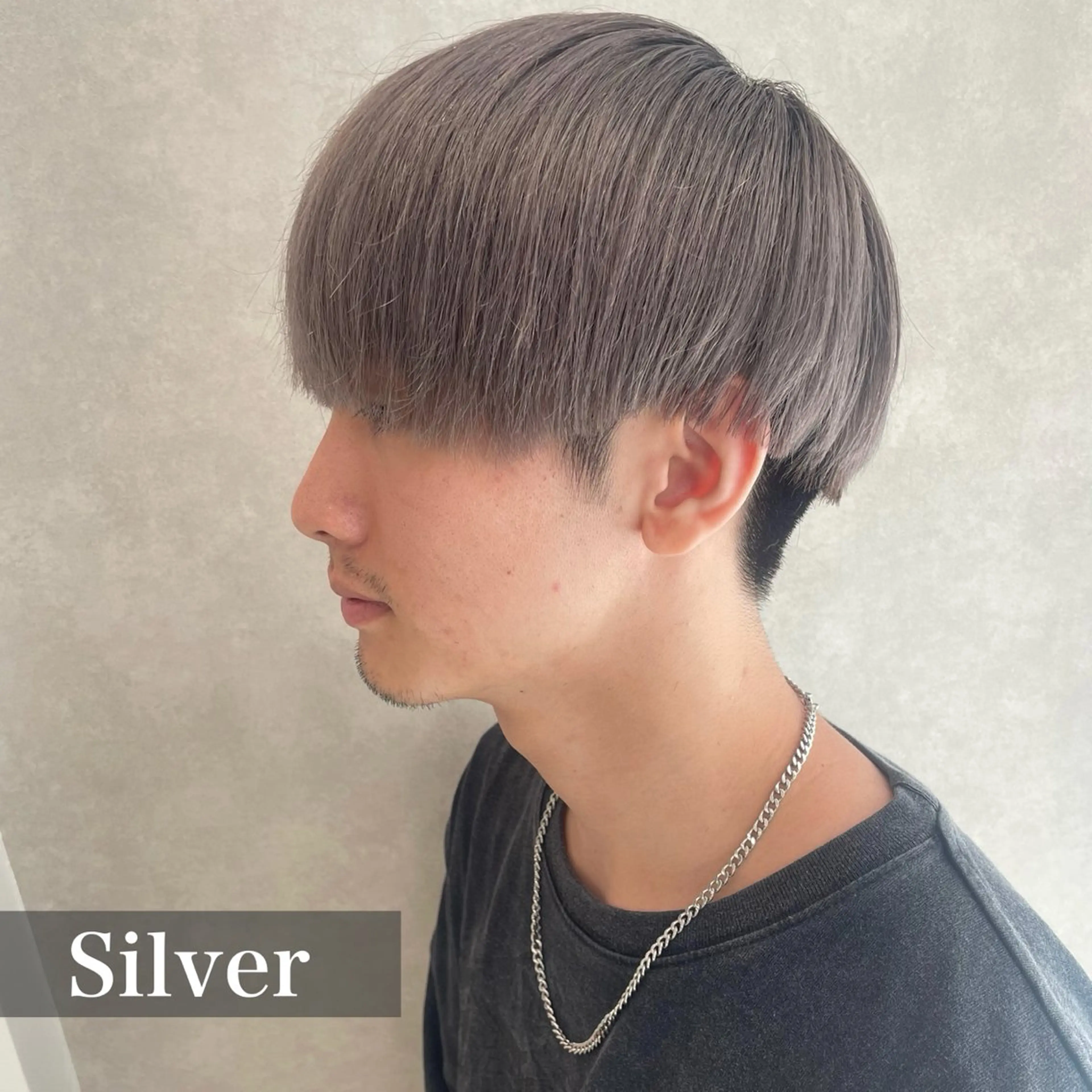 カラー メンズ ダウンパーマ特化💎 ボブ・レイヤーりなのヘアスタイル