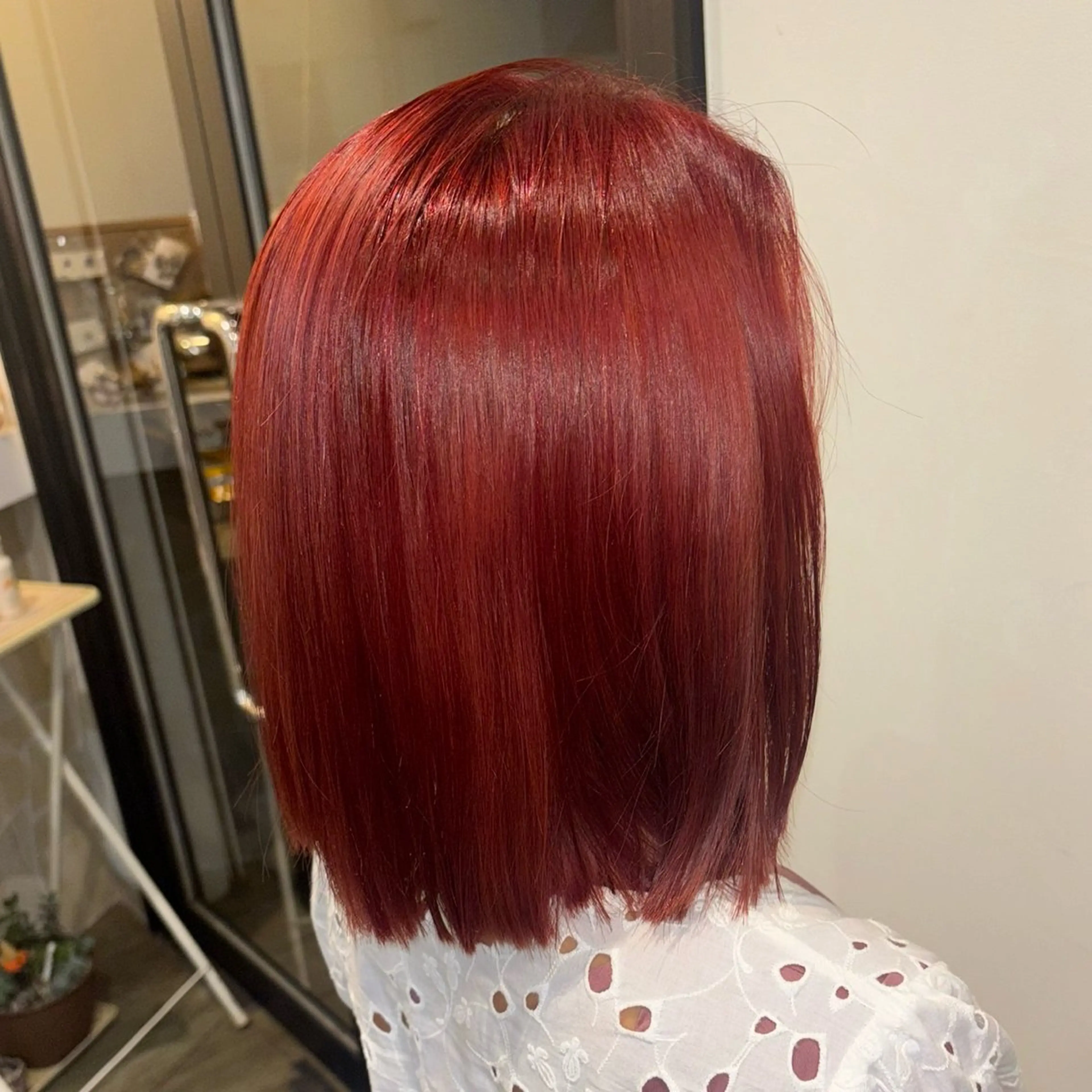 ミディアム 大森 望生のヘアスタイル