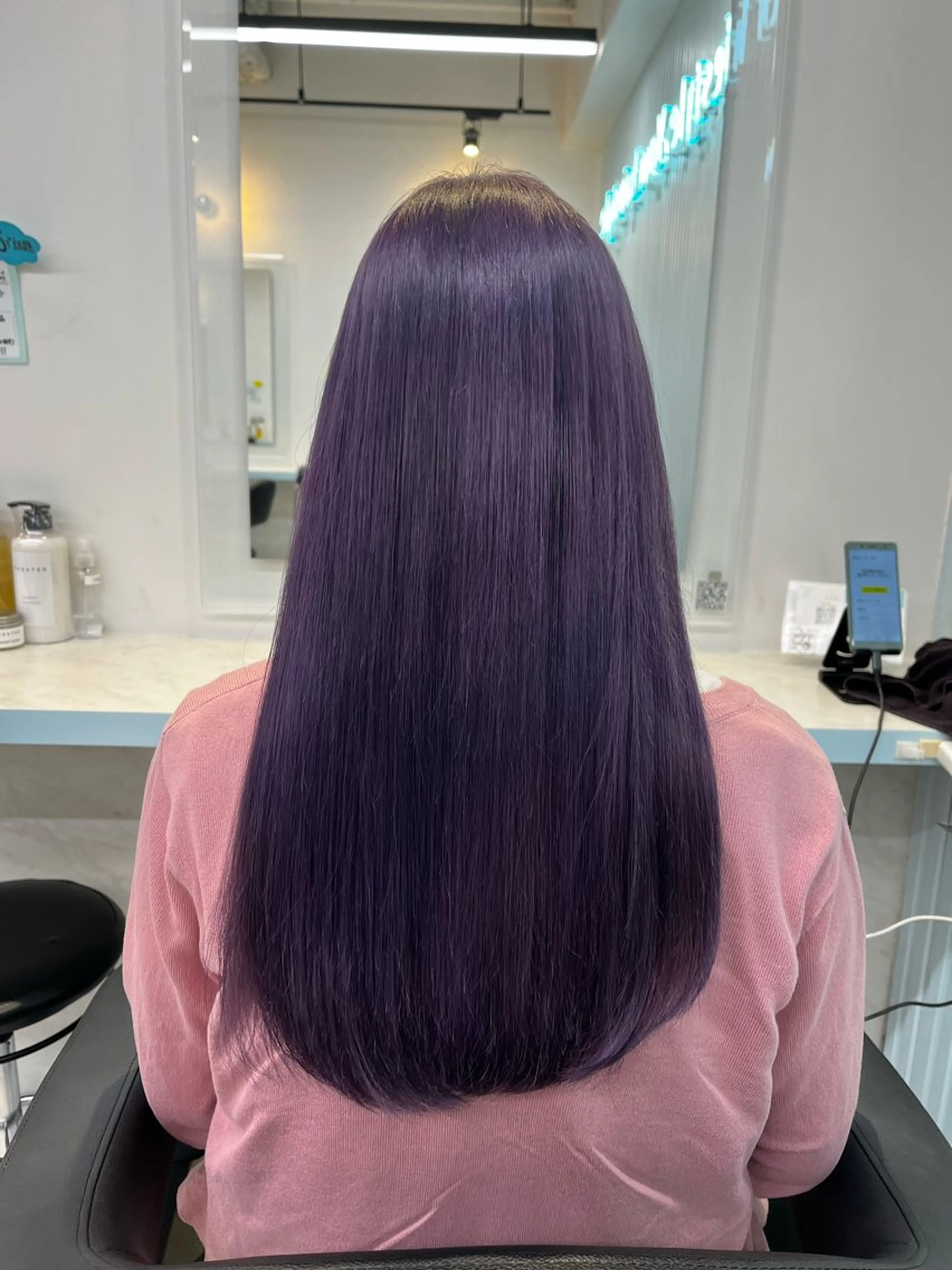 ロング カラー ヘアカラー トリートメント ブリーチカラー 🩵MIZUKIのヘアスタイル