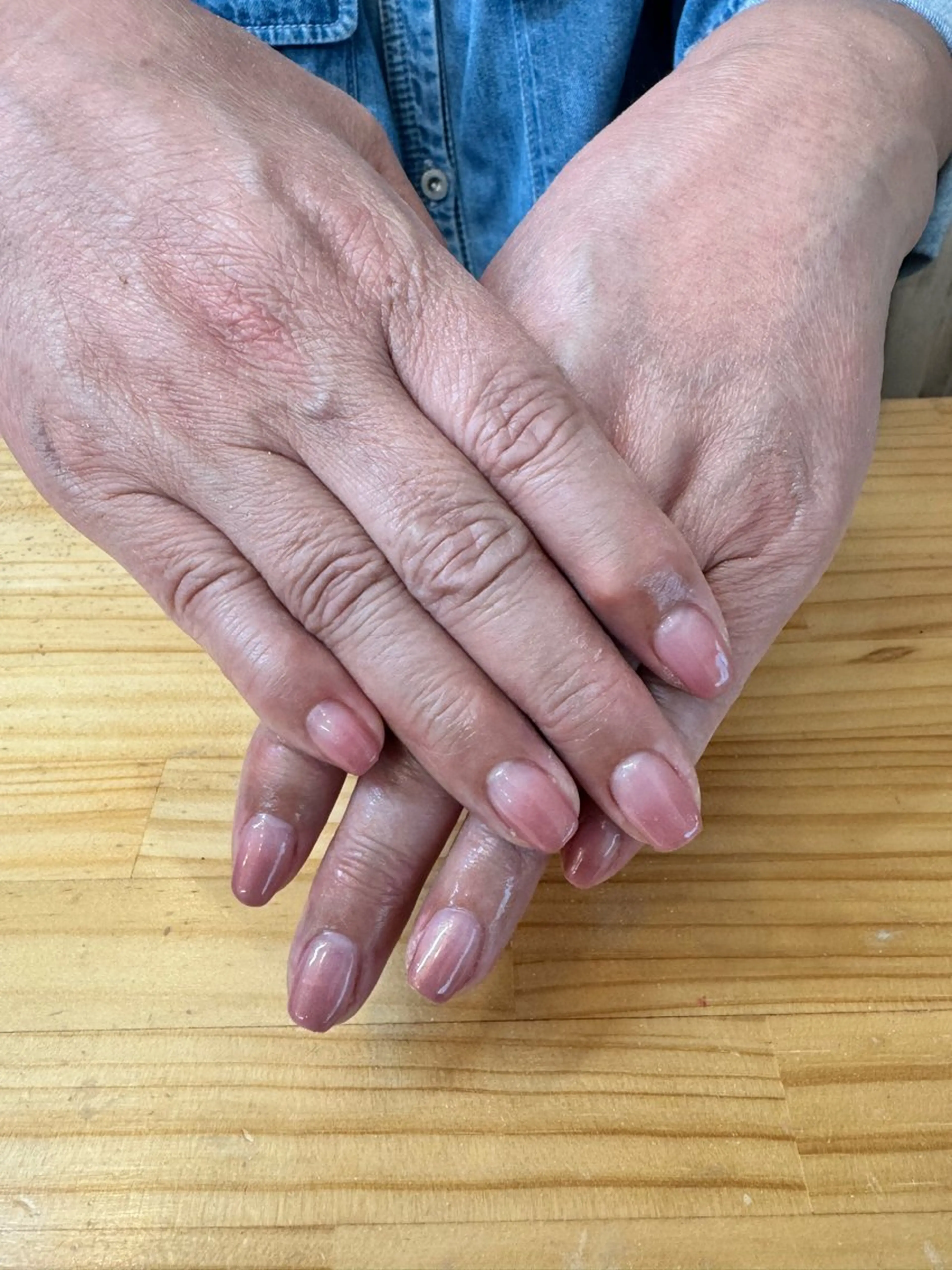 ネイル ピンク 小西 美桜のネイルデザイン