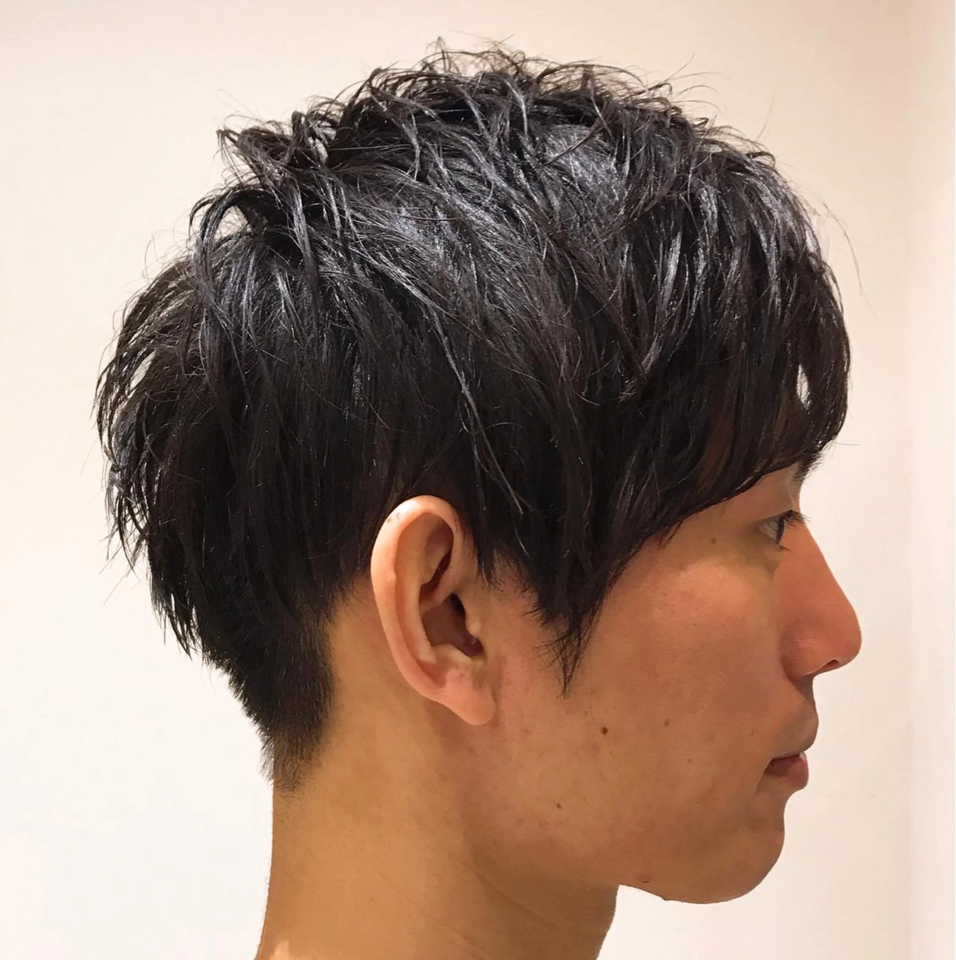 ショート メンズ マッシュ レイヤーカット KEN KENのヘアスタイル