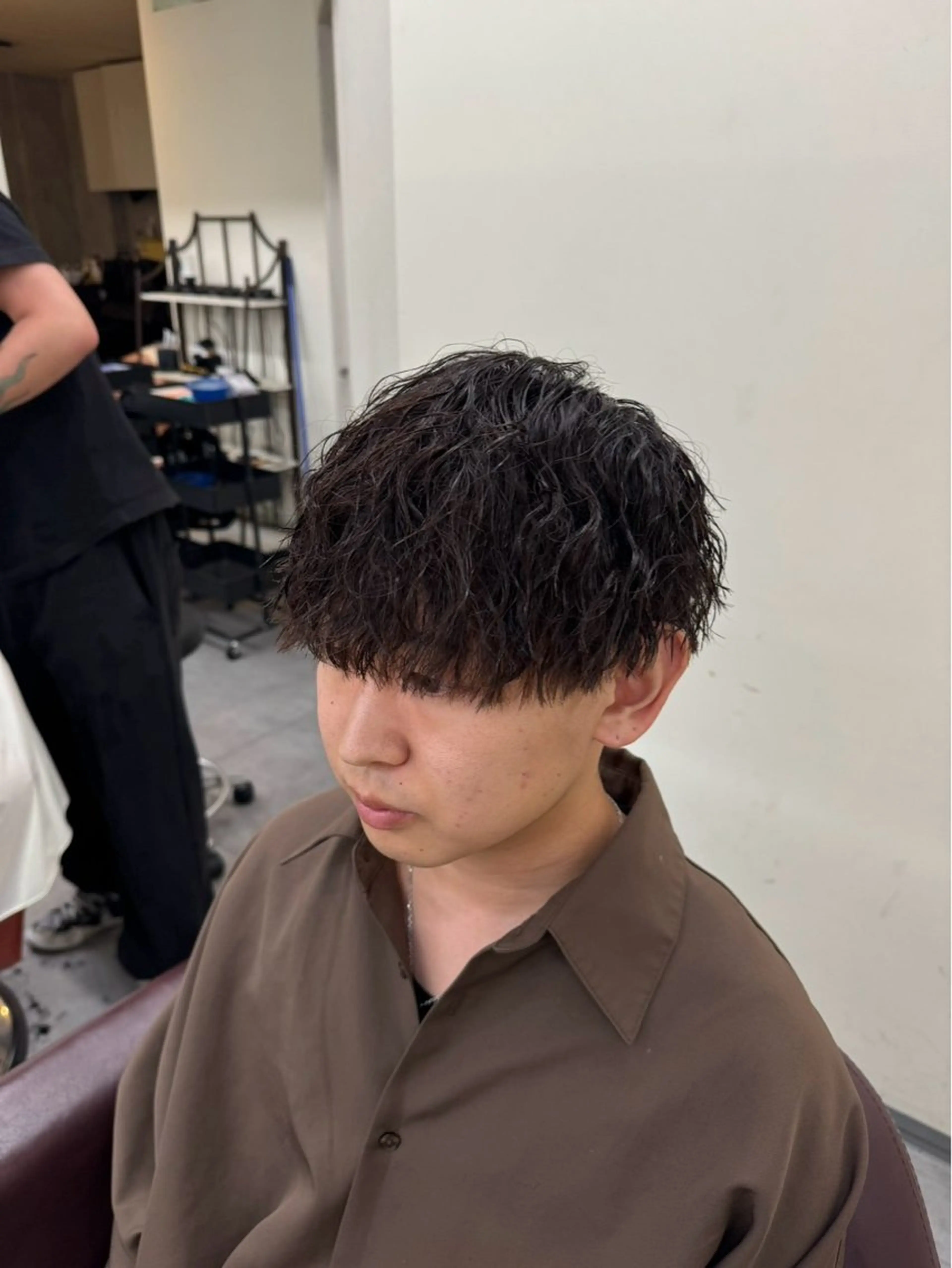 メンズ 京都駅メンズサロン マッシュのヘアスタイル