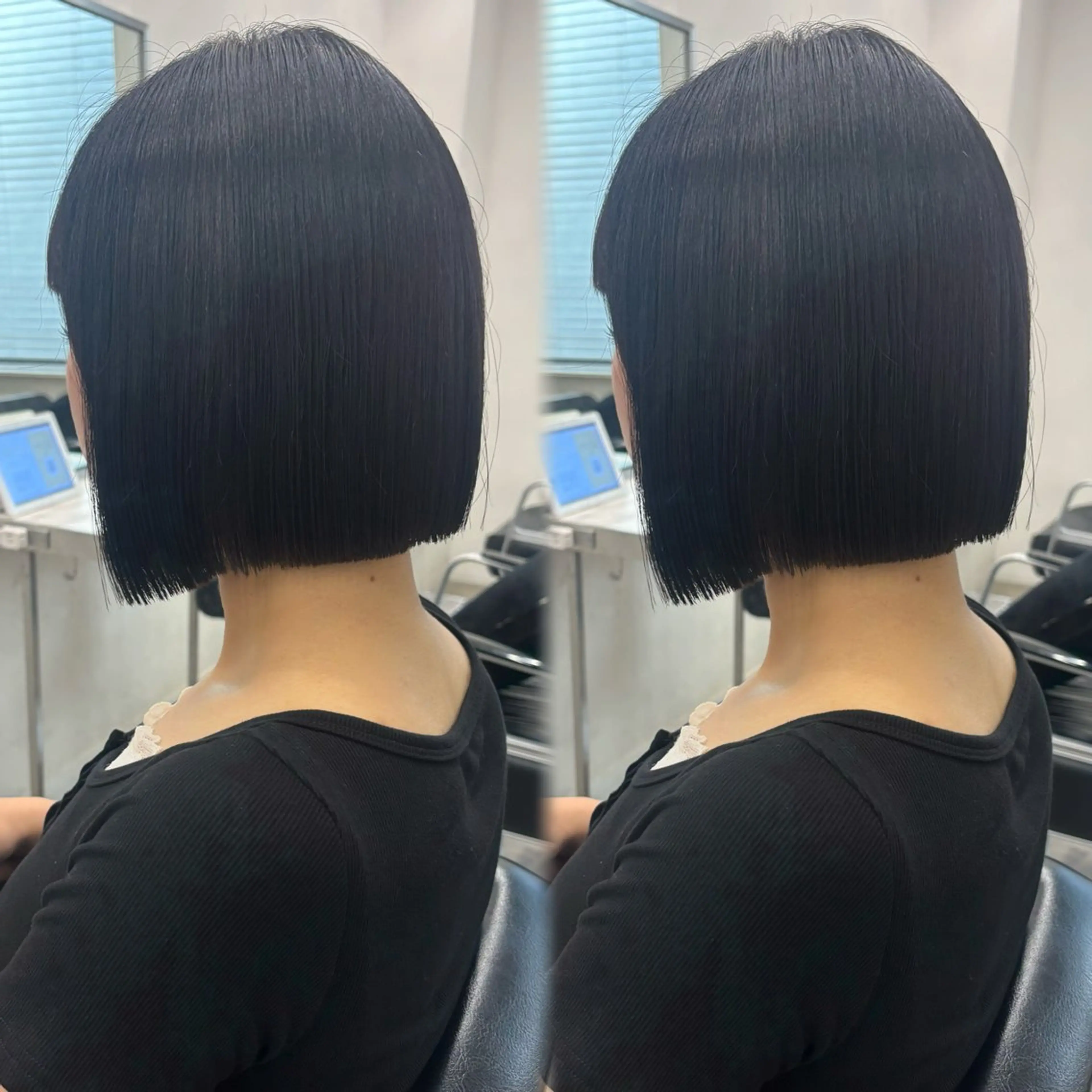 ショート カット トリートメント 髪質改善ストレート /暖色カラー🎀🪞のヘアスタイル