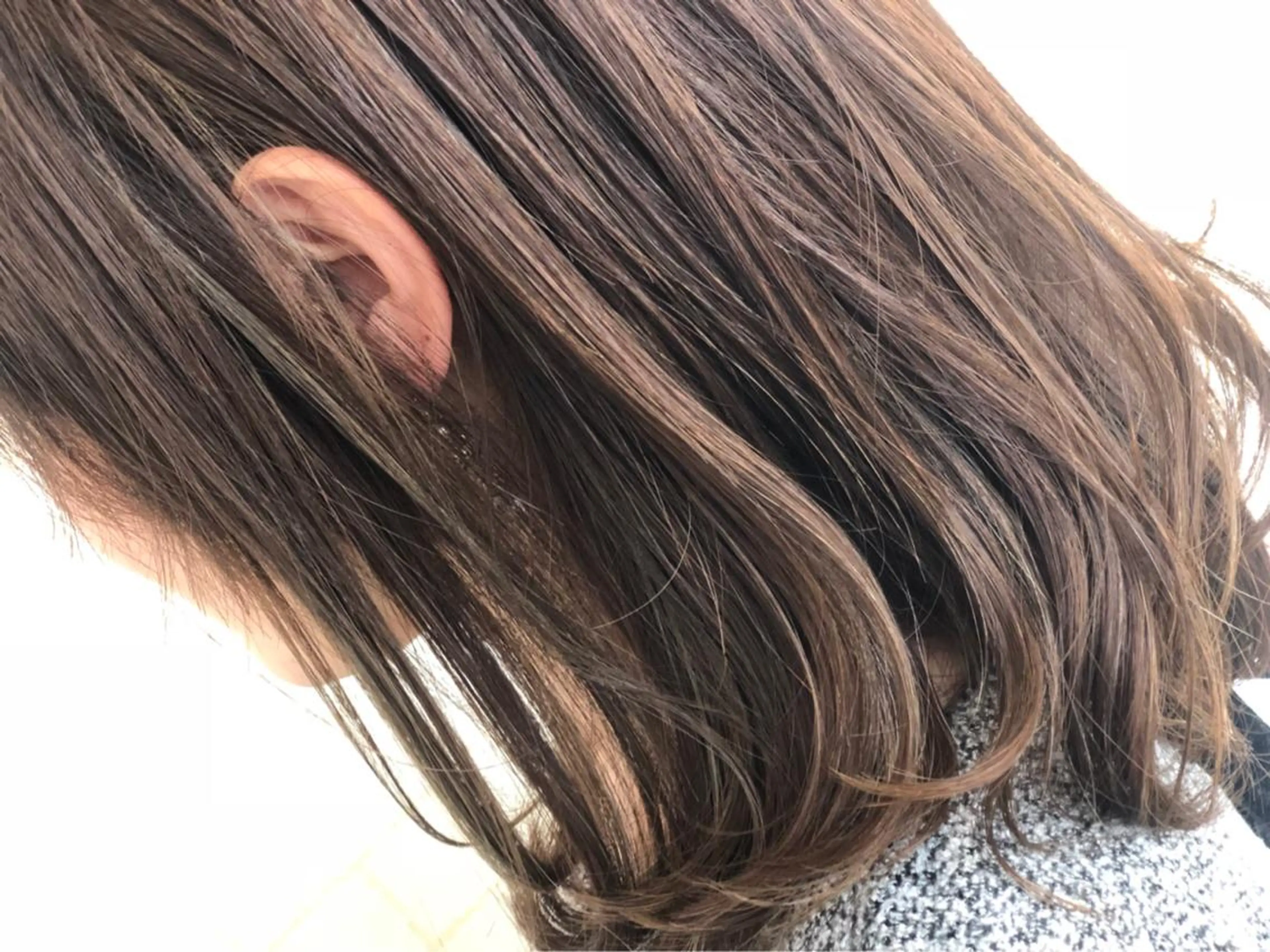 ミディアム カラー ハイライトカラー ハイライト 【ショートスタイル】 志波李空のヘアスタイル