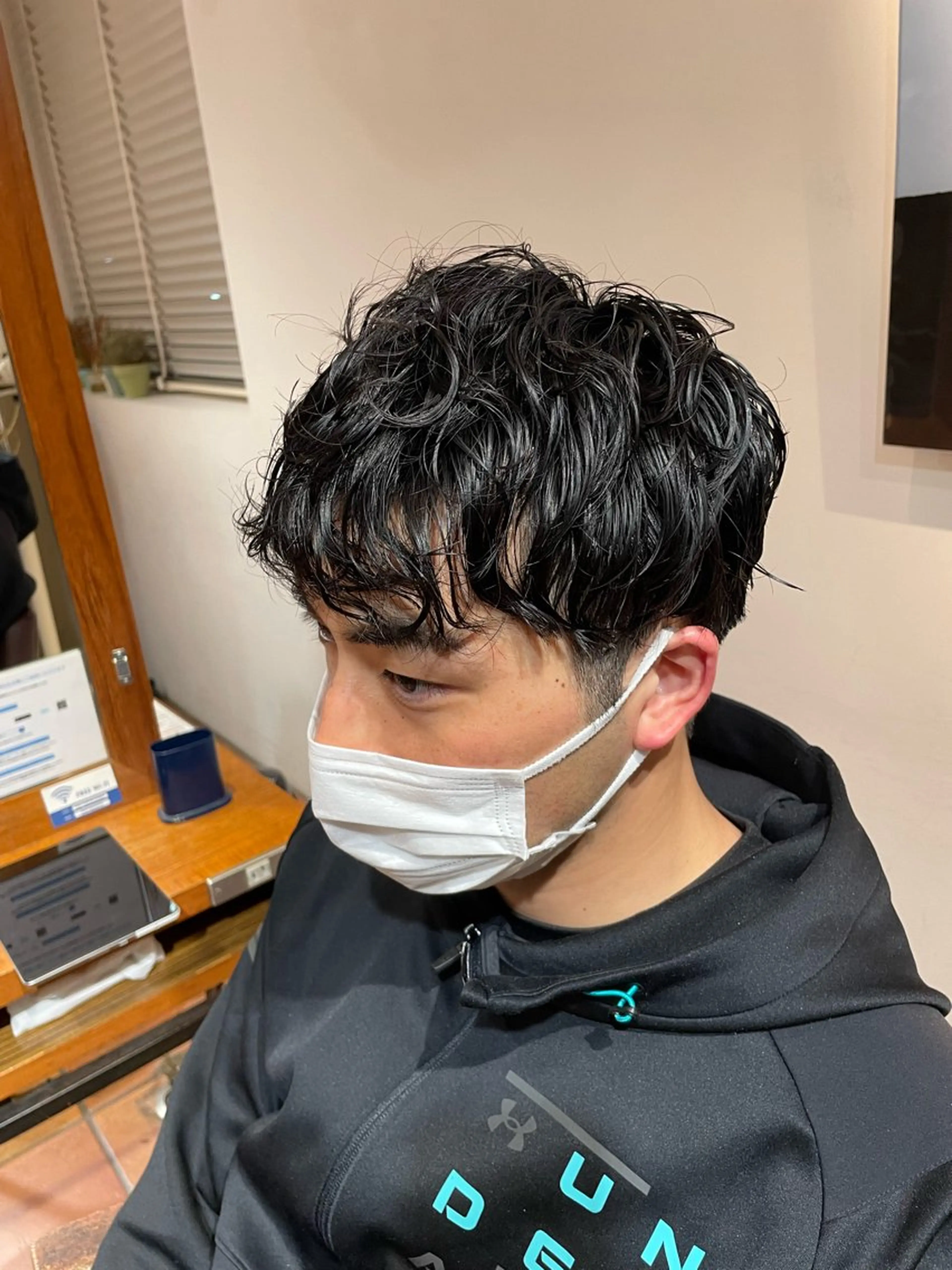 パーマ メンズ カット パーマ ｋｉｒｉ逗子🌺 MOEKA🌺のヘアスタイル