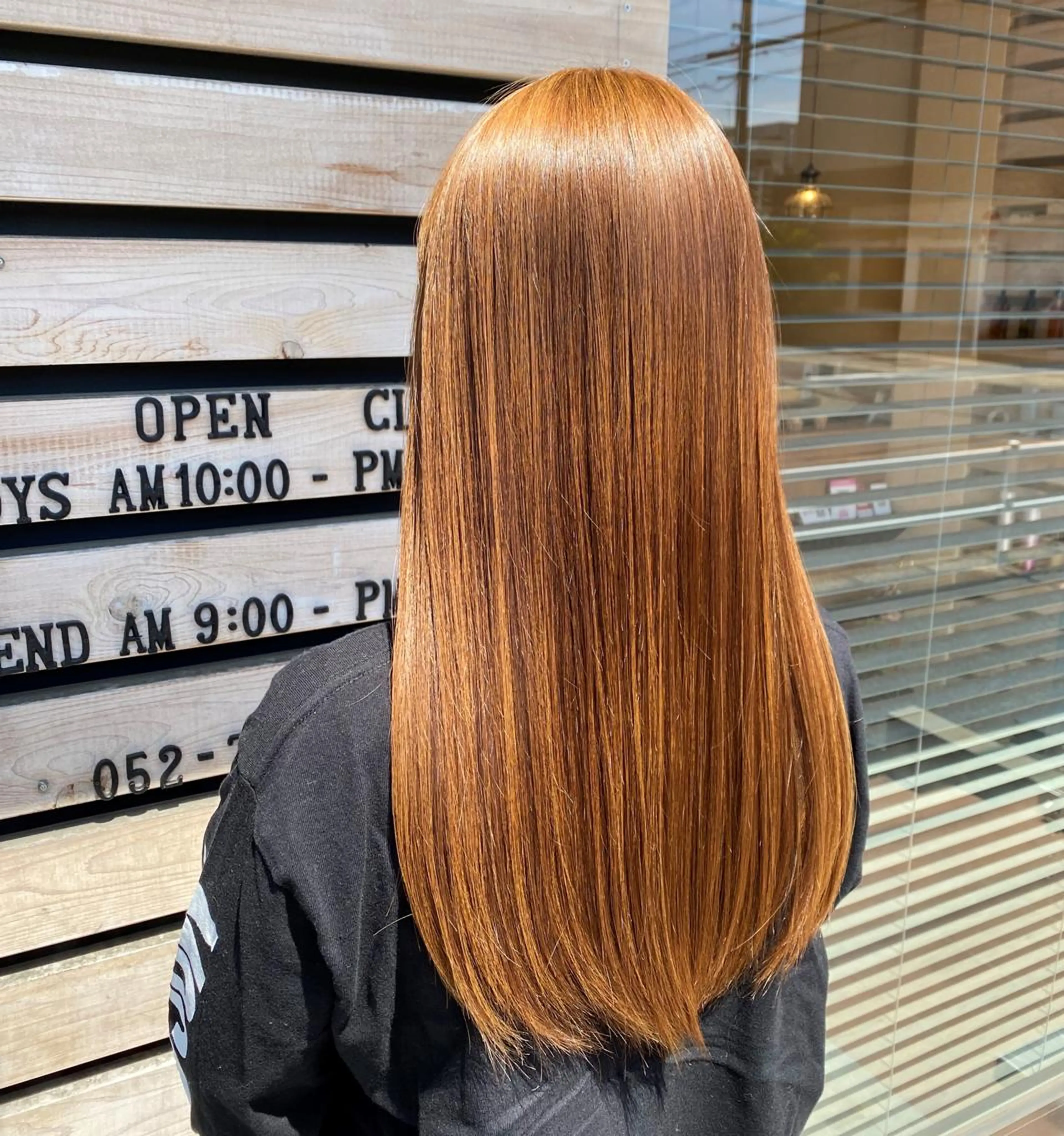 ロング な ほのヘアスタイル