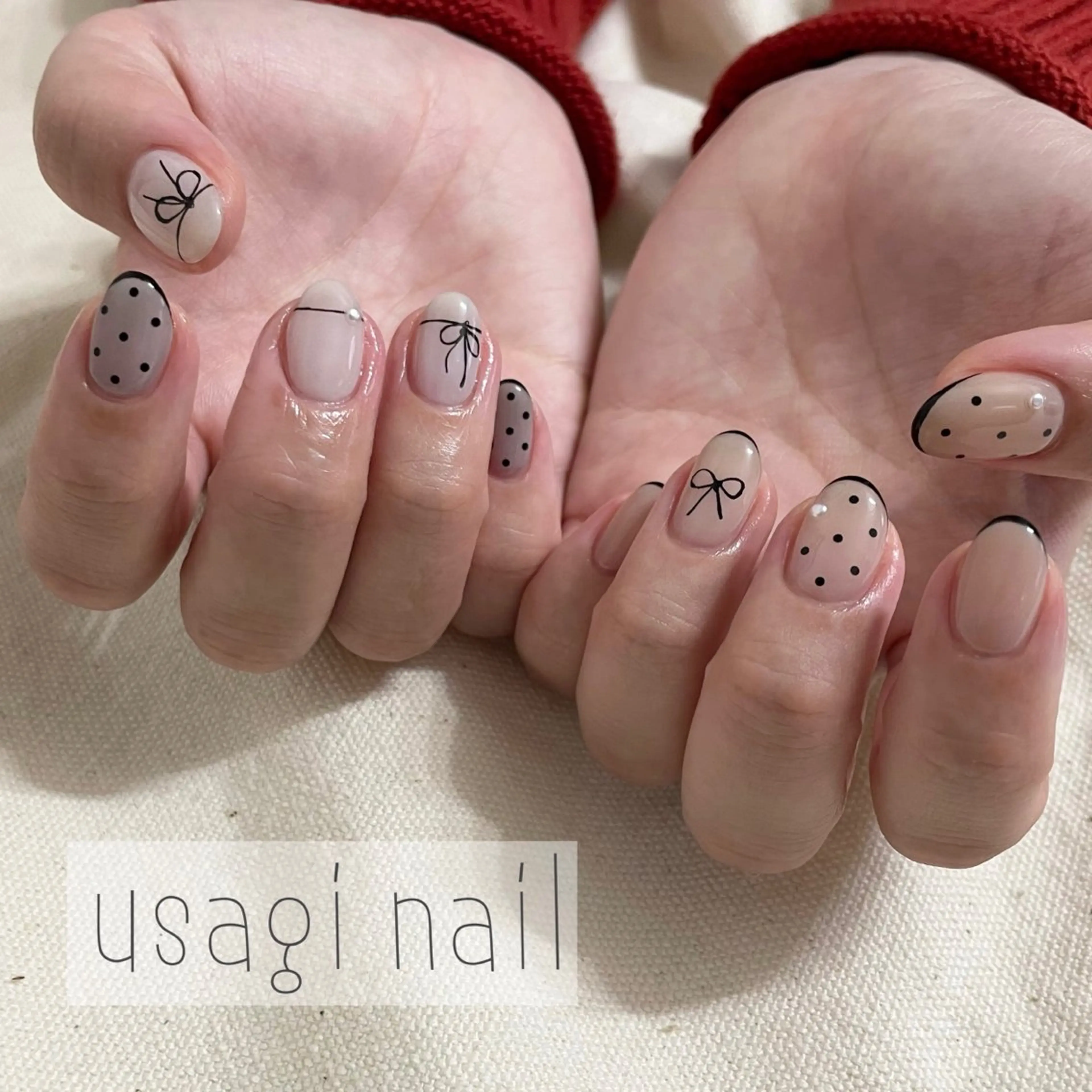 ネイル ハンドネイル usagi nailのネイルデザイン