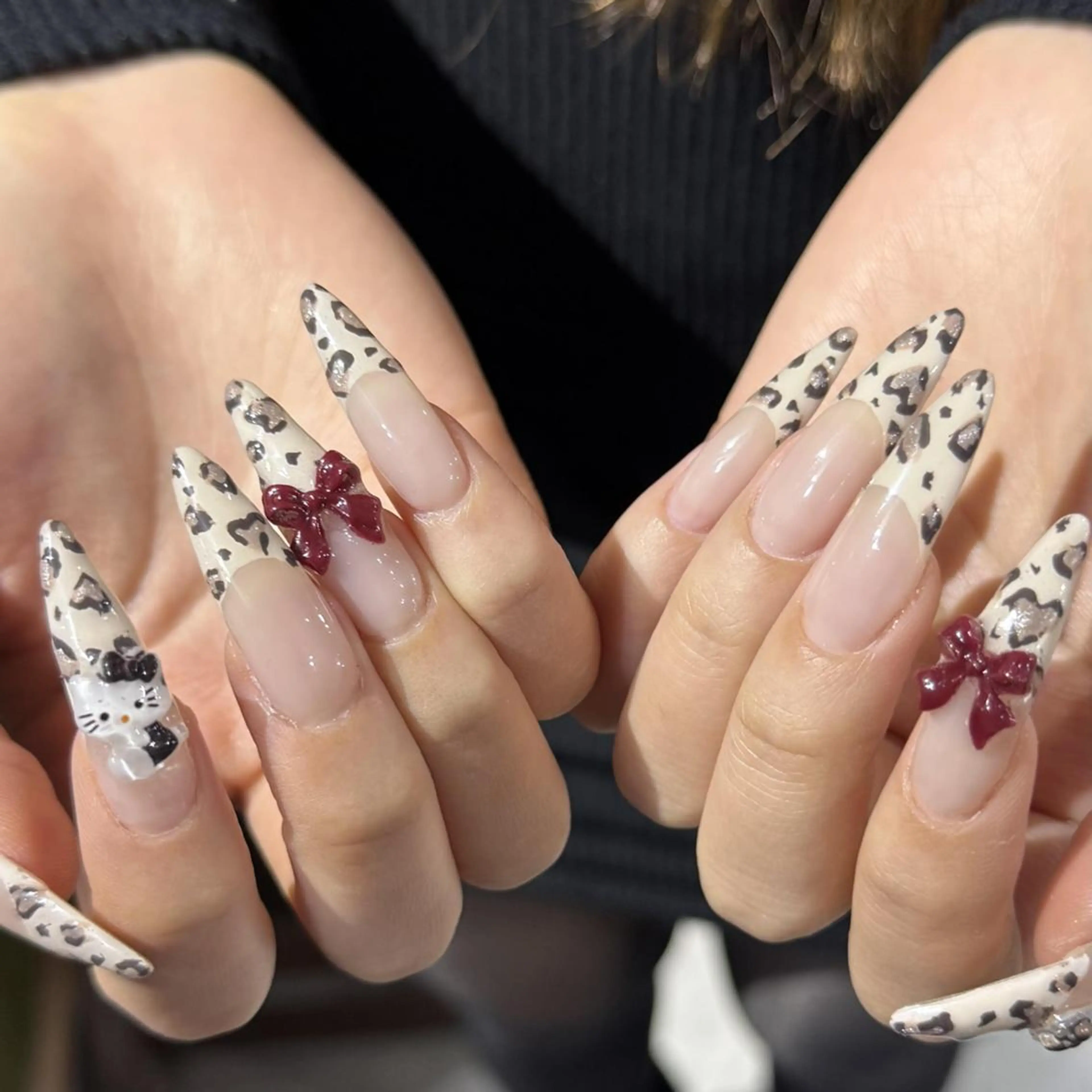 ロング ハンドネイル 米山 慧のネイルデザイン