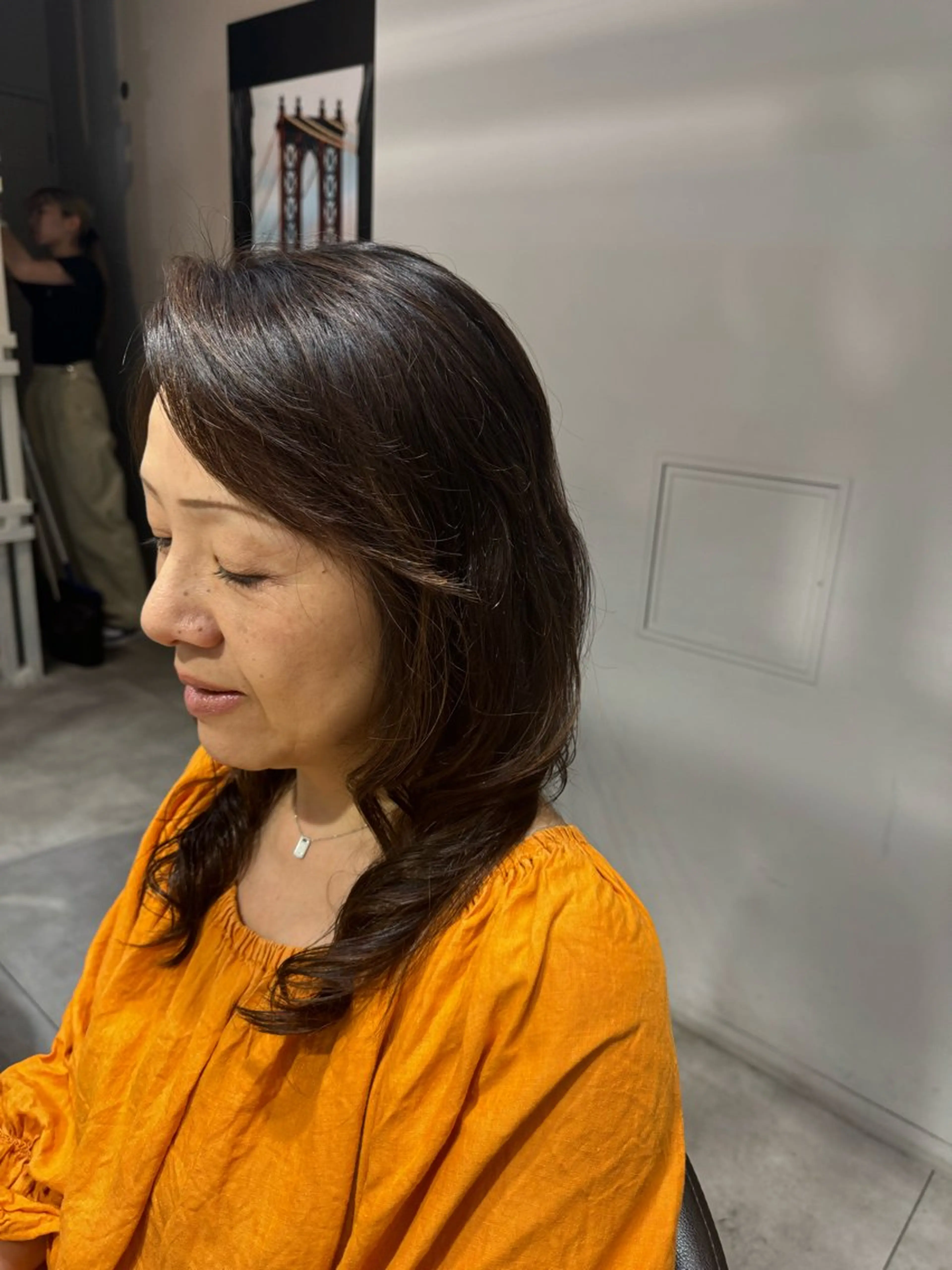 ロング カラー レイヤーカット カット ヘアカラー トリートメント 似合う髪型が 分からない方へのヘアスタイル