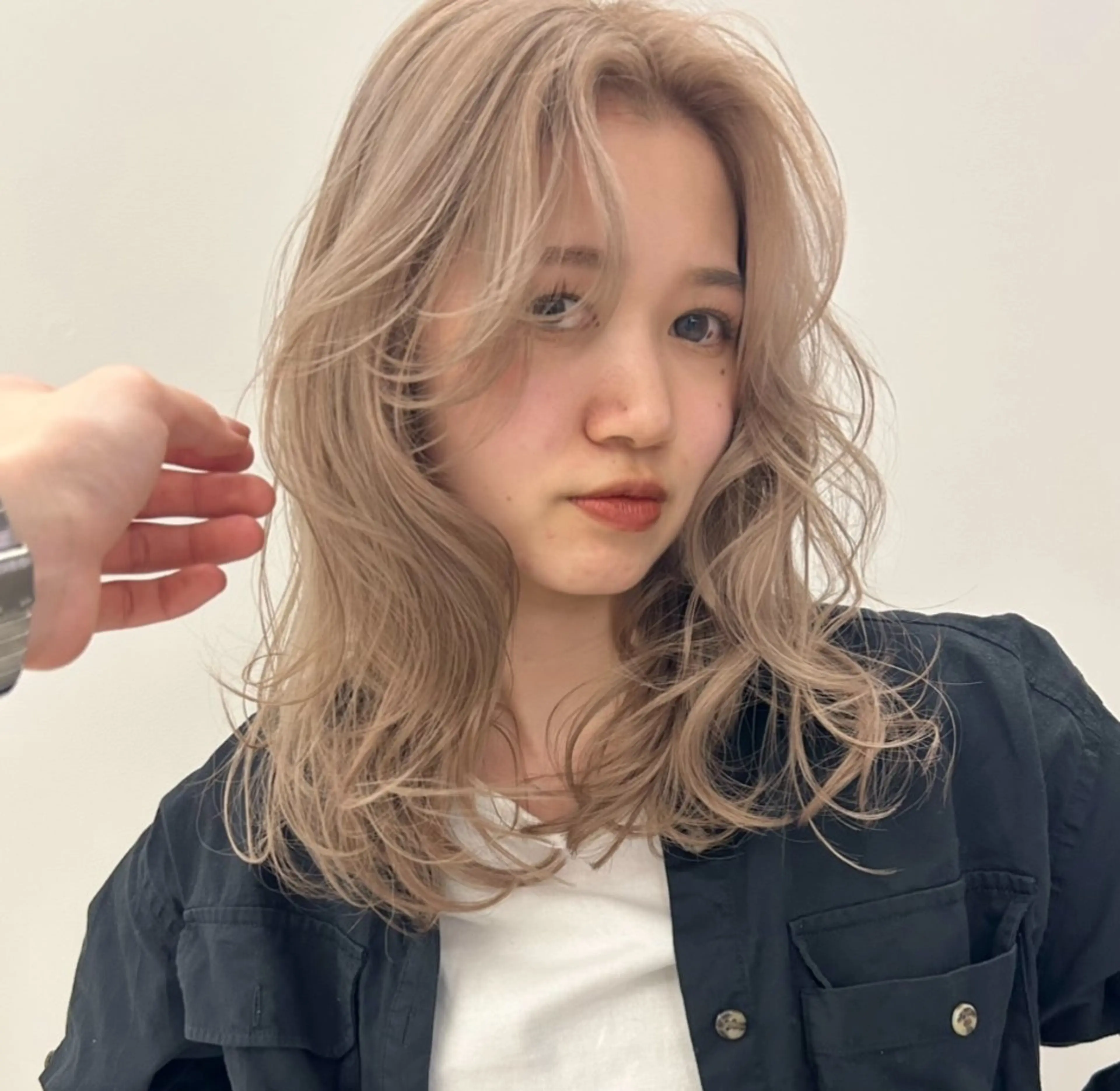 ⭕️オススメ⭕️似合わせカット+ケアブリーチ+カラー+シャンプーブロー【トリートメント追加⭕️】の写真