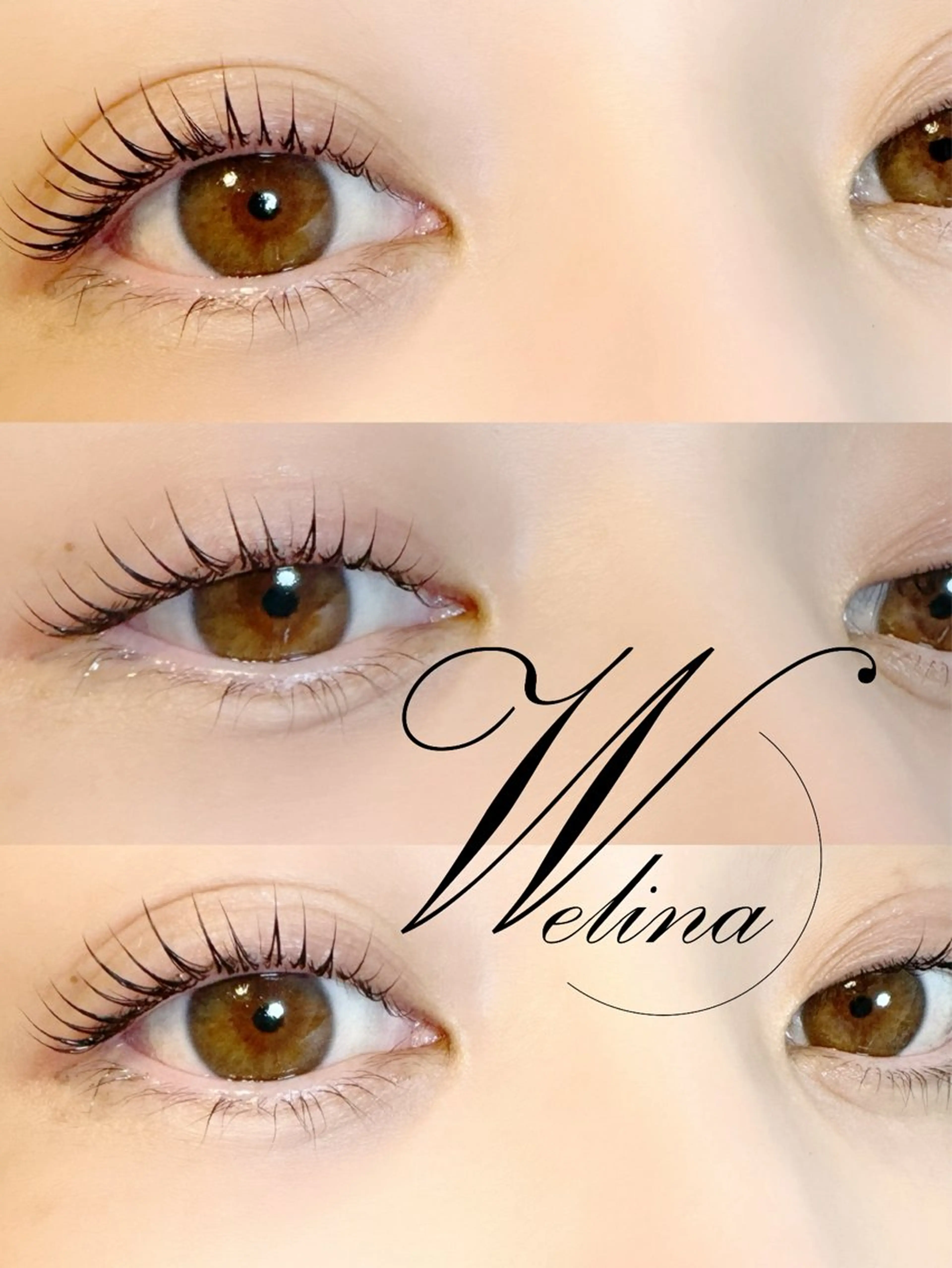 マツエク・マツパ Welina HIROのマツエク・マツパデザイン