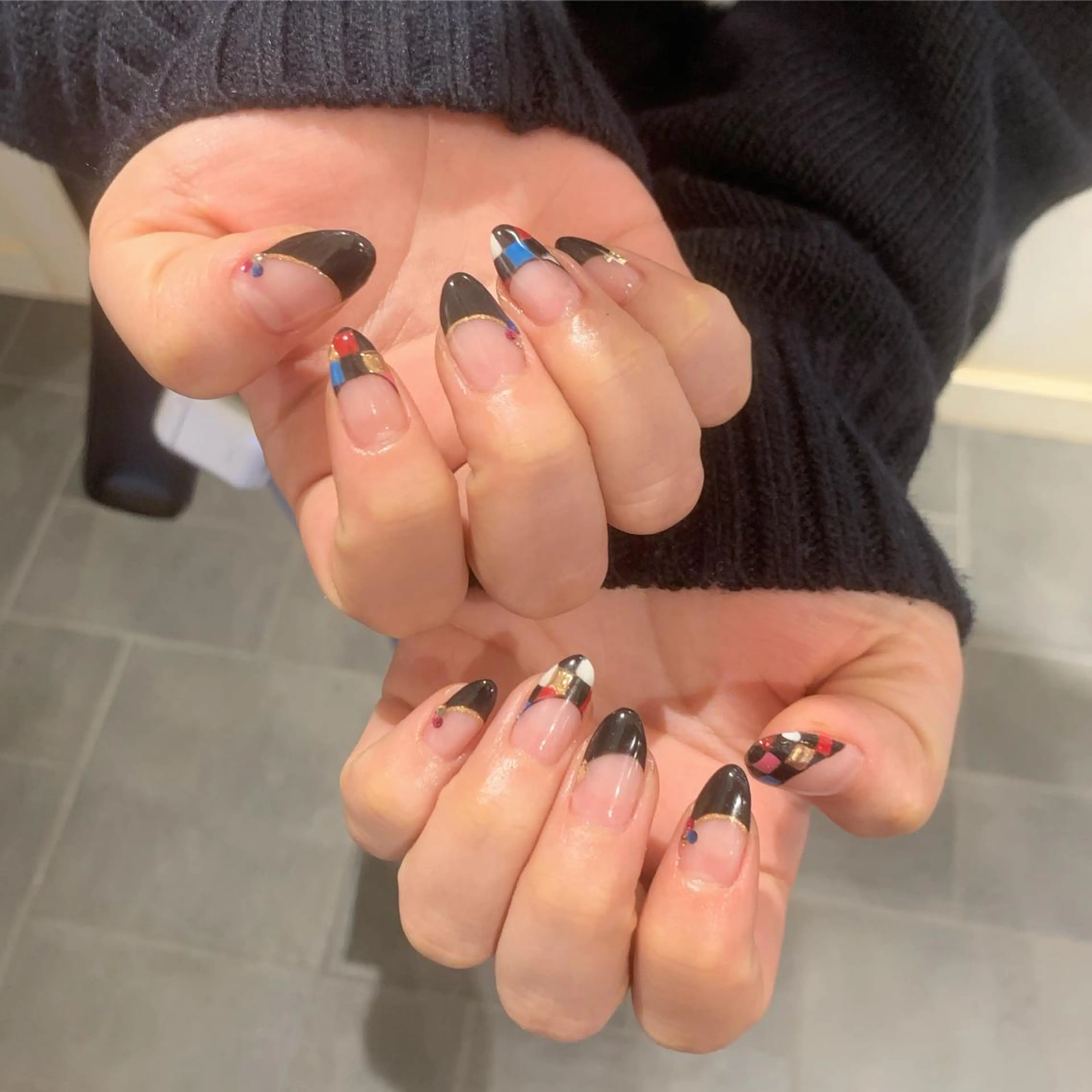 ネイル 成人式 Imyme mine Rioのネイルデザイン