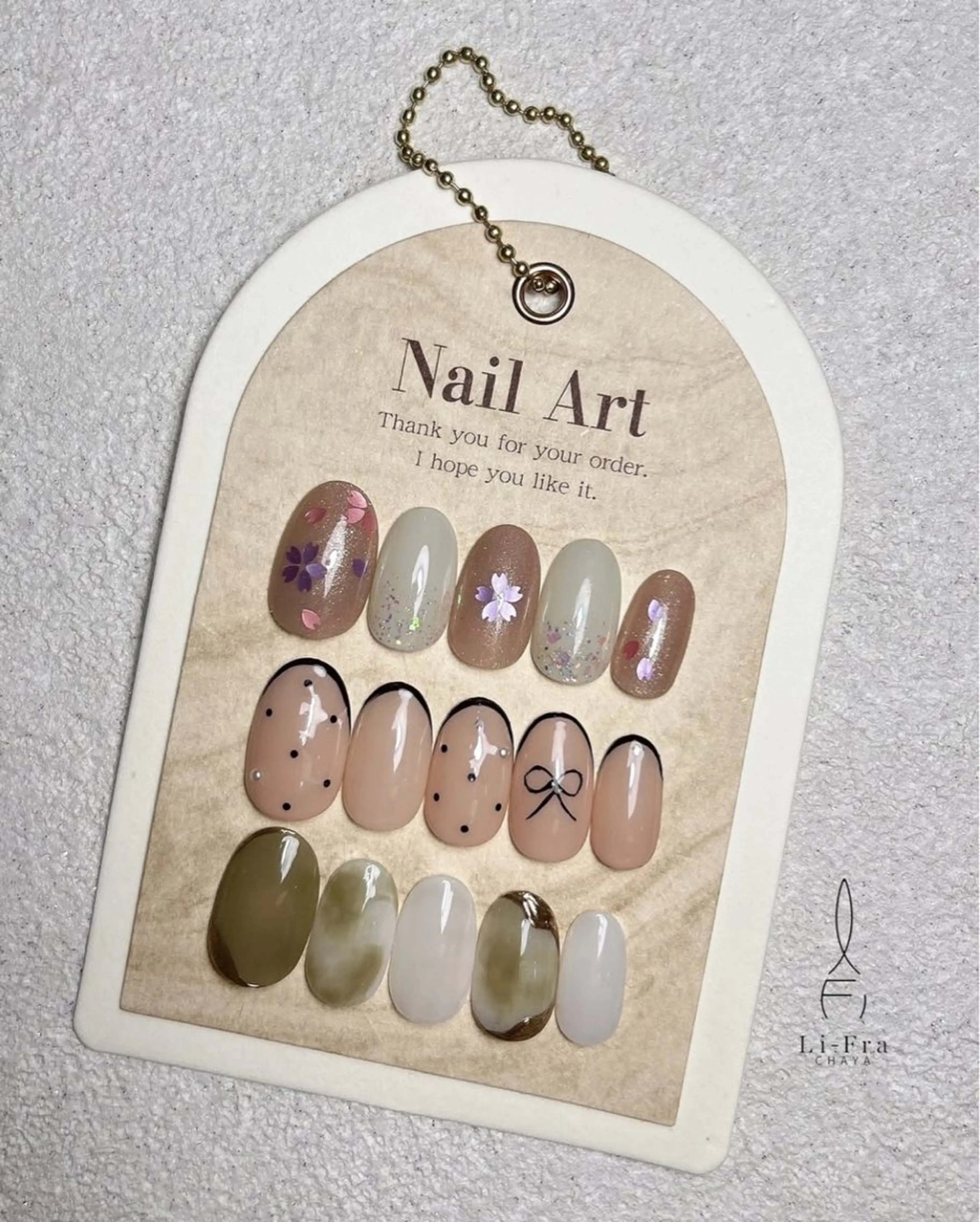 ネイル ハンドネイル Li-Fra JINNOのネイルデザイン