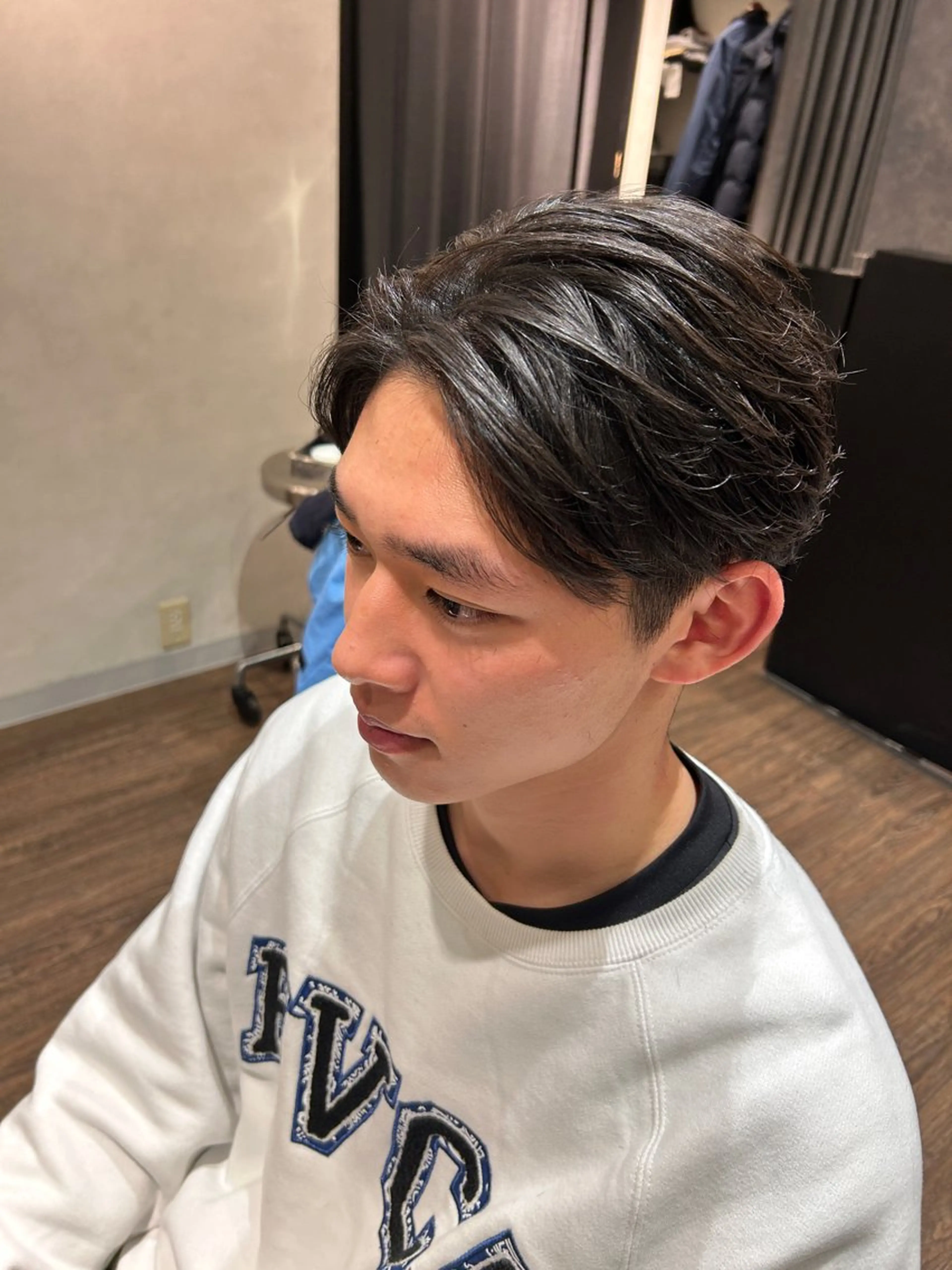 ショート カット パーマ 小貫 航平のヘアスタイル