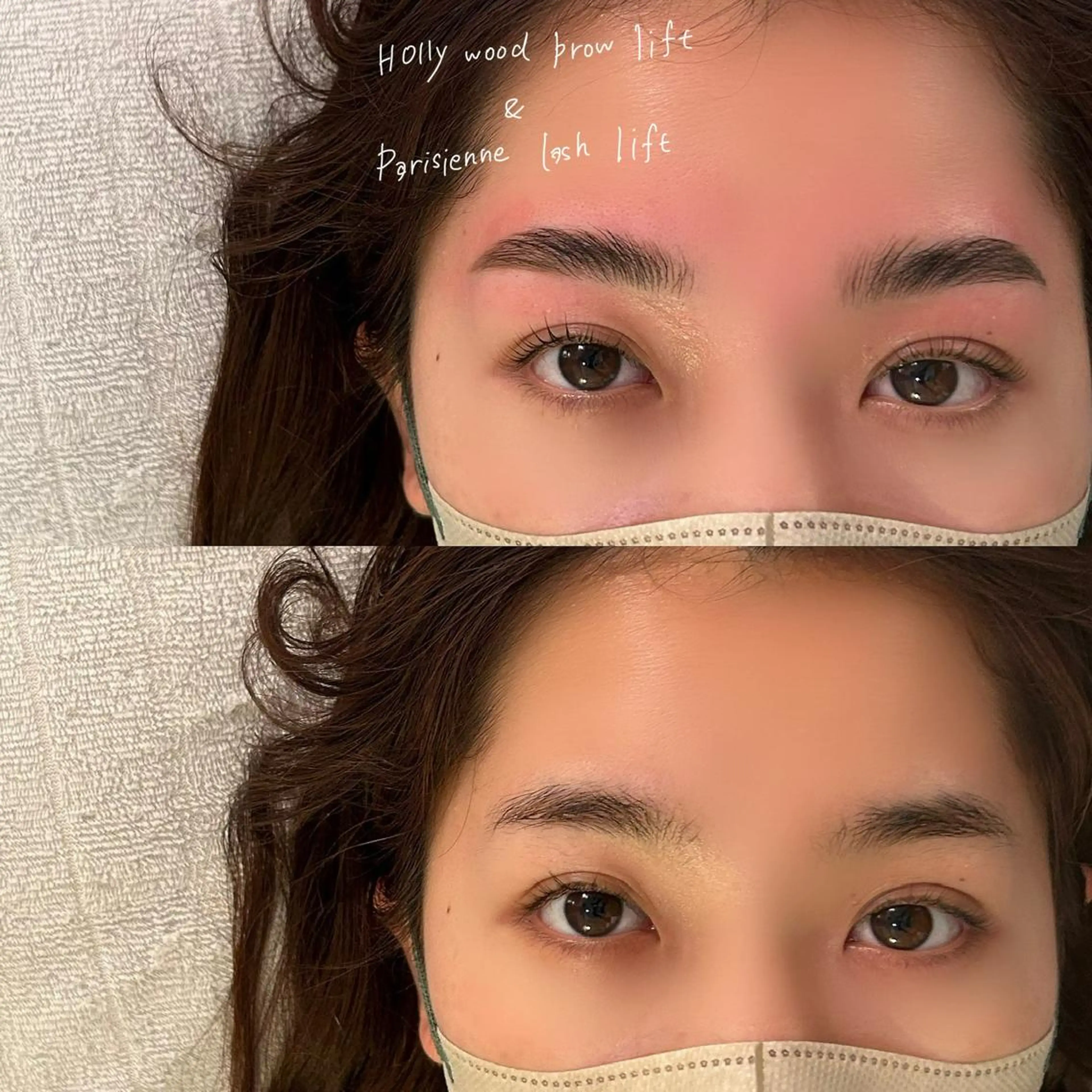 マツエク・マツパ アイブロウ ハリウッドブロウリフト パリジェンヌラッシュリフト GO TODAY SHAiRE SALON Vellmie店所属・吉祥寺kasumi 🌛eye/browのマツエク・マツパデザイン