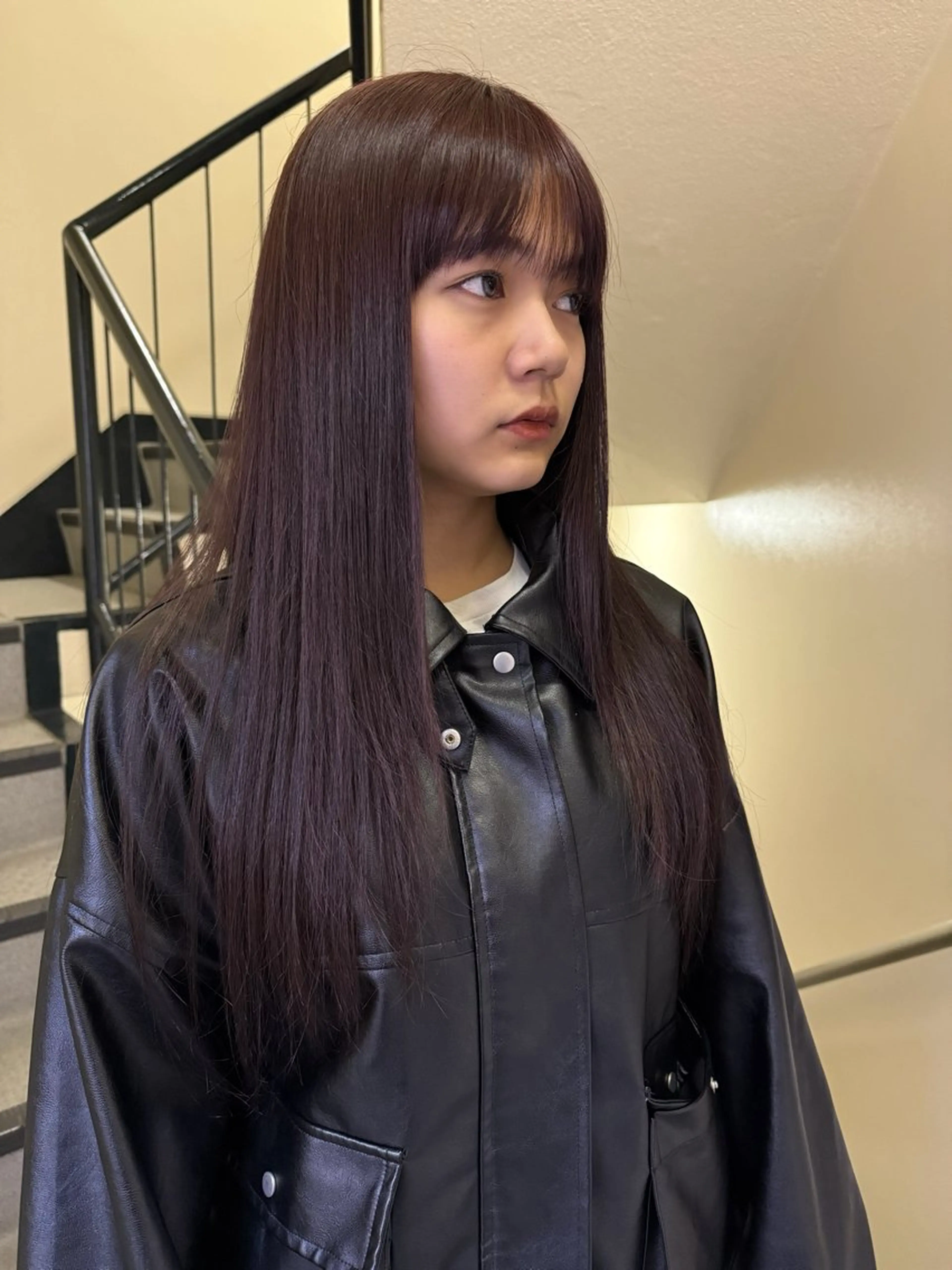 カラー ヘアカラー 寺崎 由衣のヘアスタイル