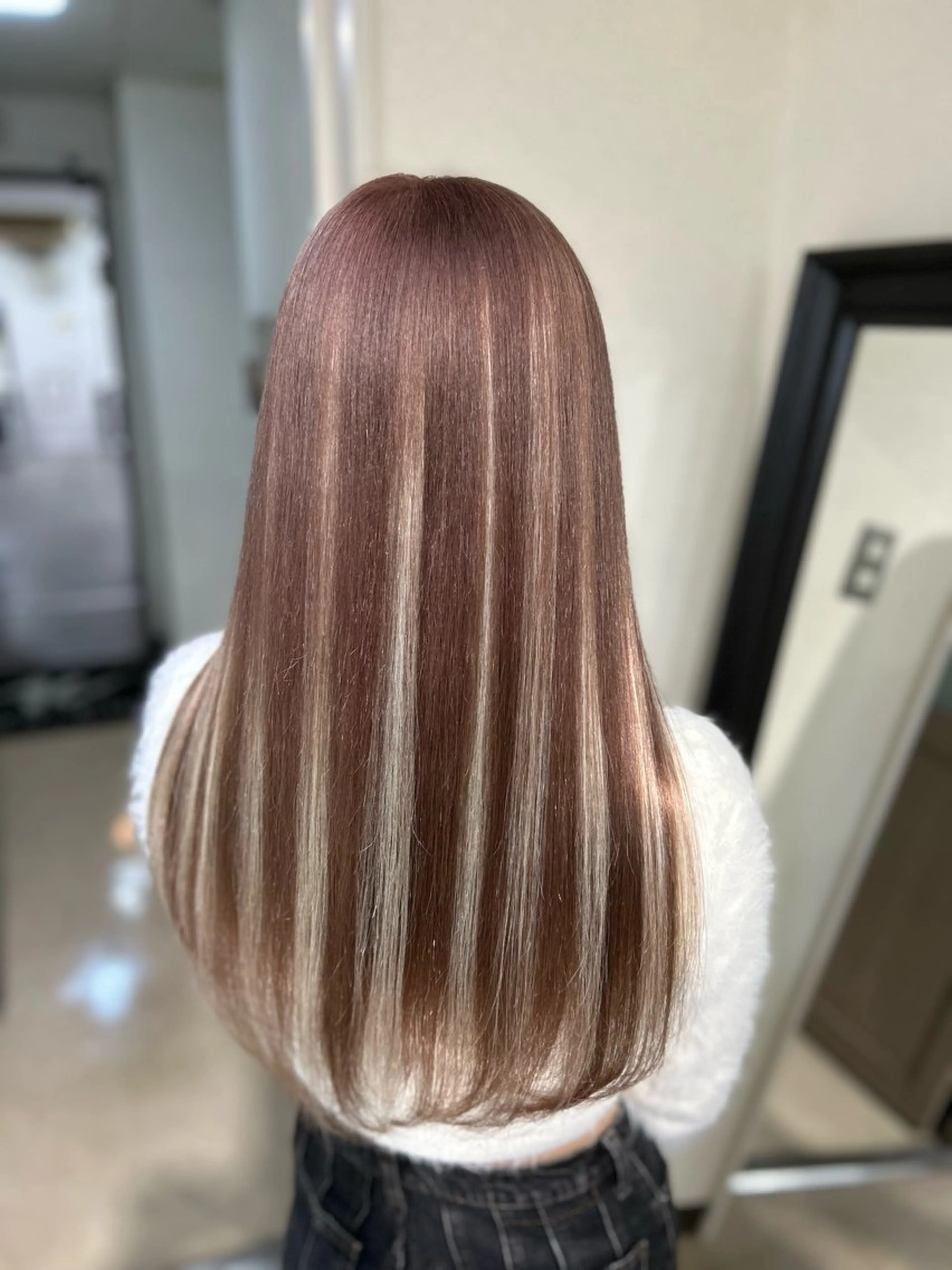 ロング カラー エクステ×ハイトーン 🌈KEISUKEのヘアスタイル