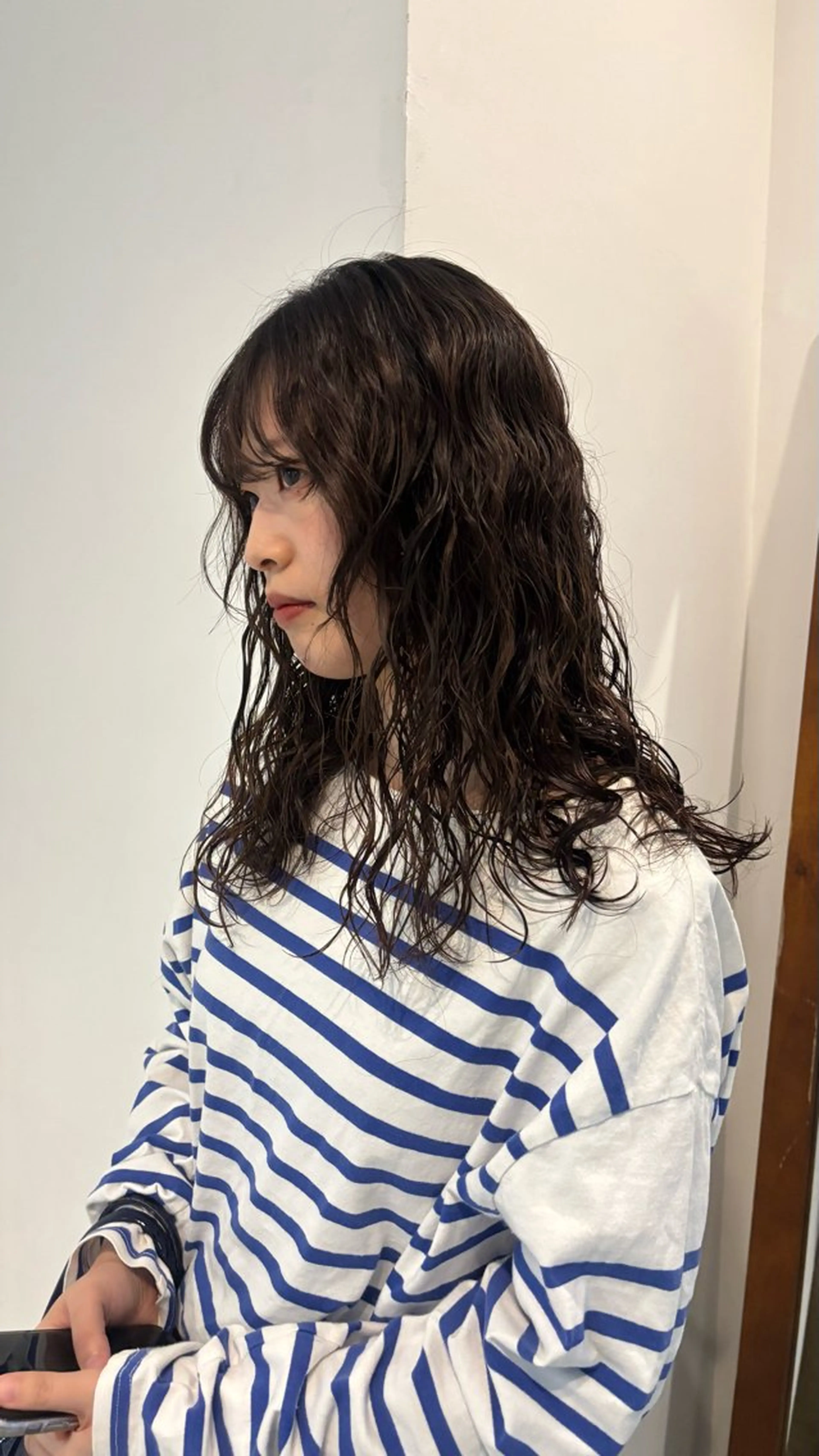パーマ パーマ ひいろ パーマ/カットモデルのヘアスタイル