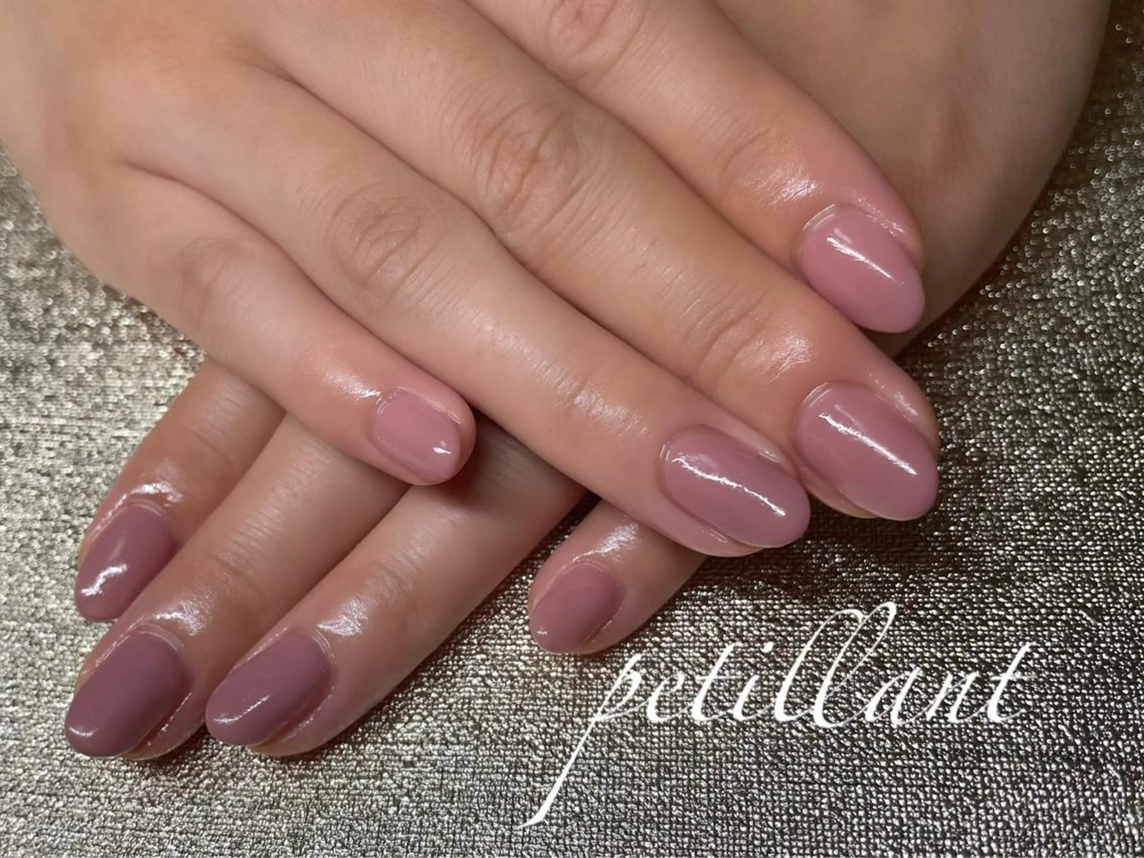 ネイル ピンク nail salon petillantのネイルデザイン