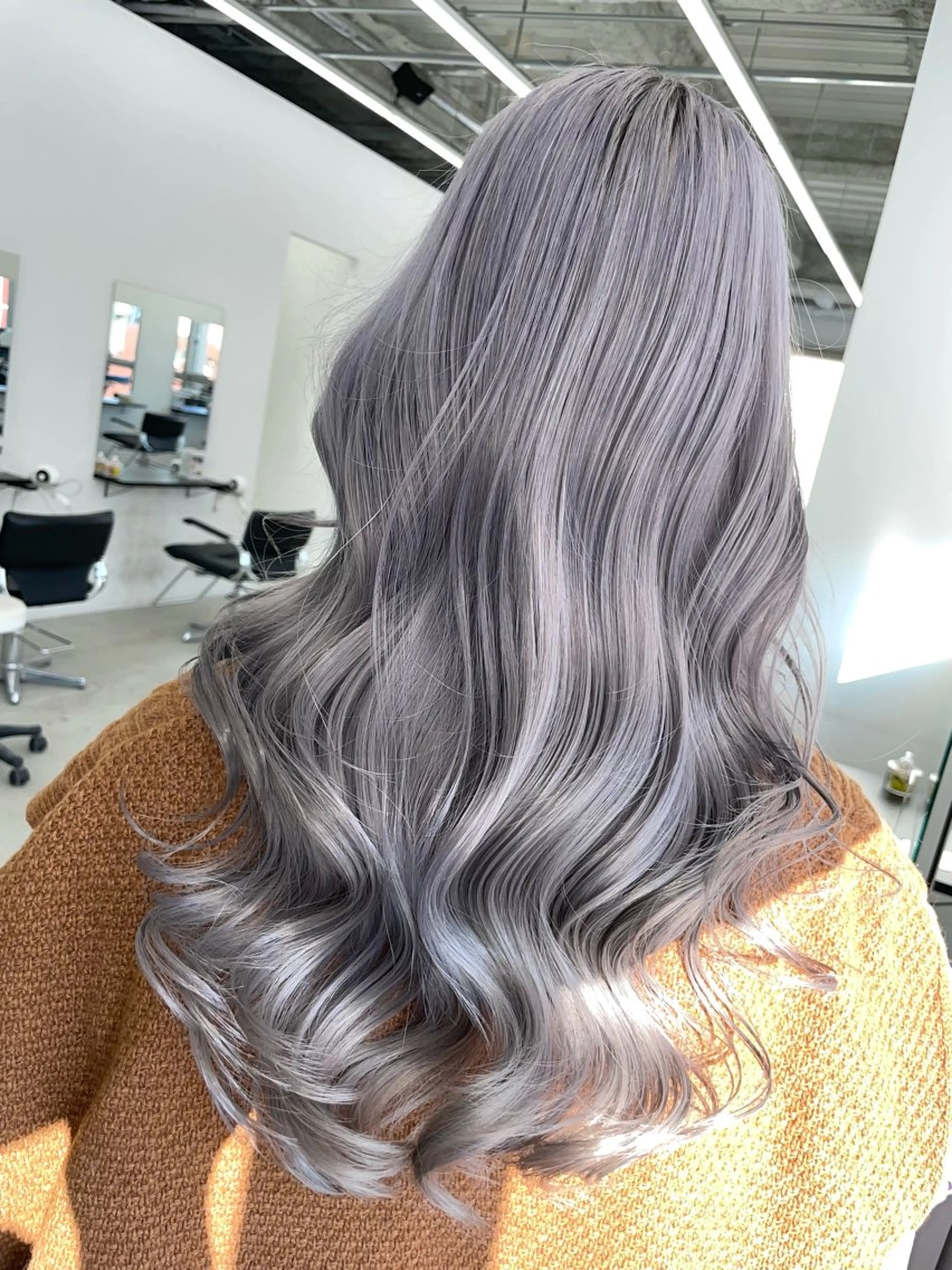 ロング ヘアカラー 中道 晶のヘアスタイル