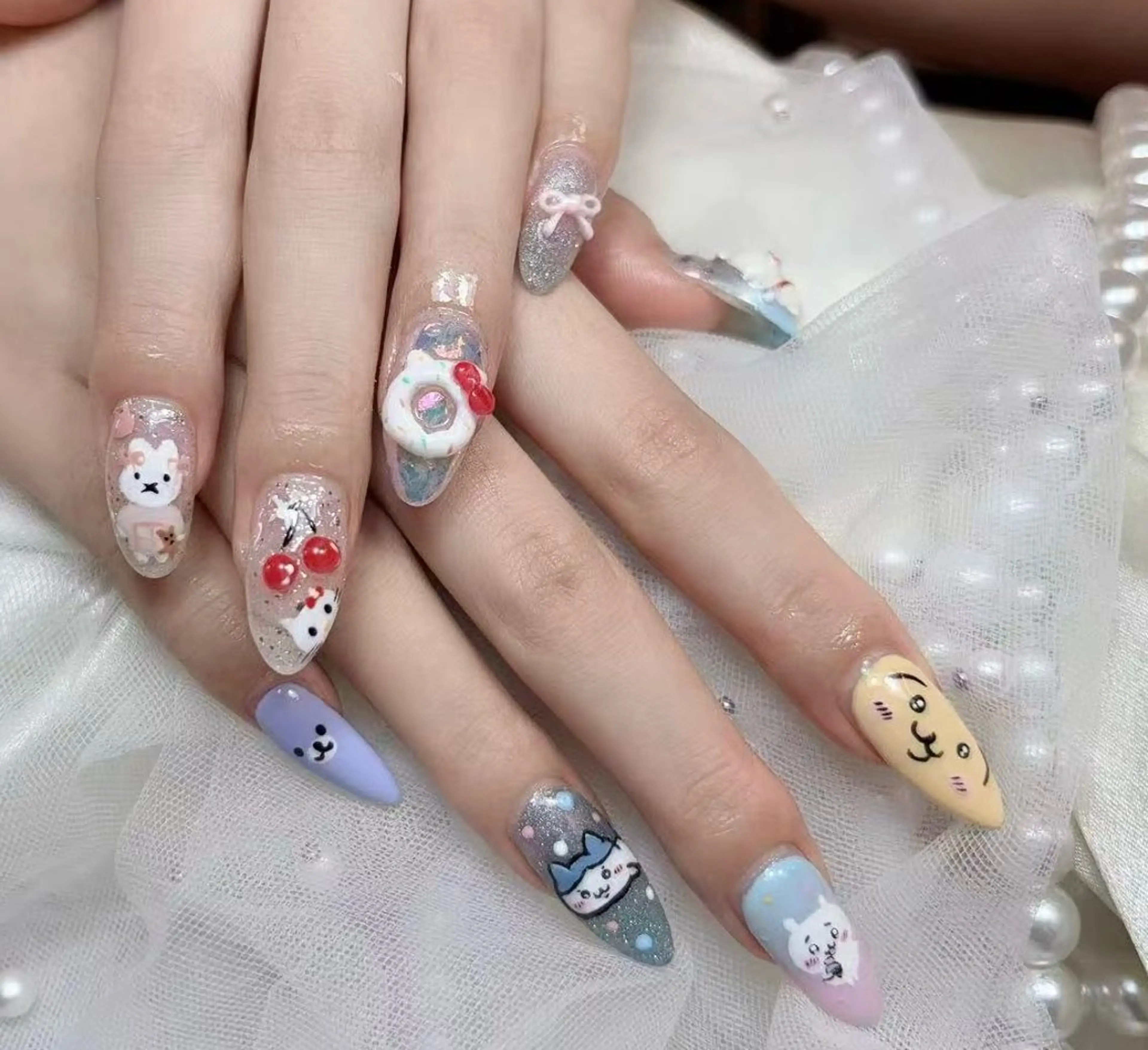 ネイル ハンドネイル リセス 高田馬場💎のネイルデザイン