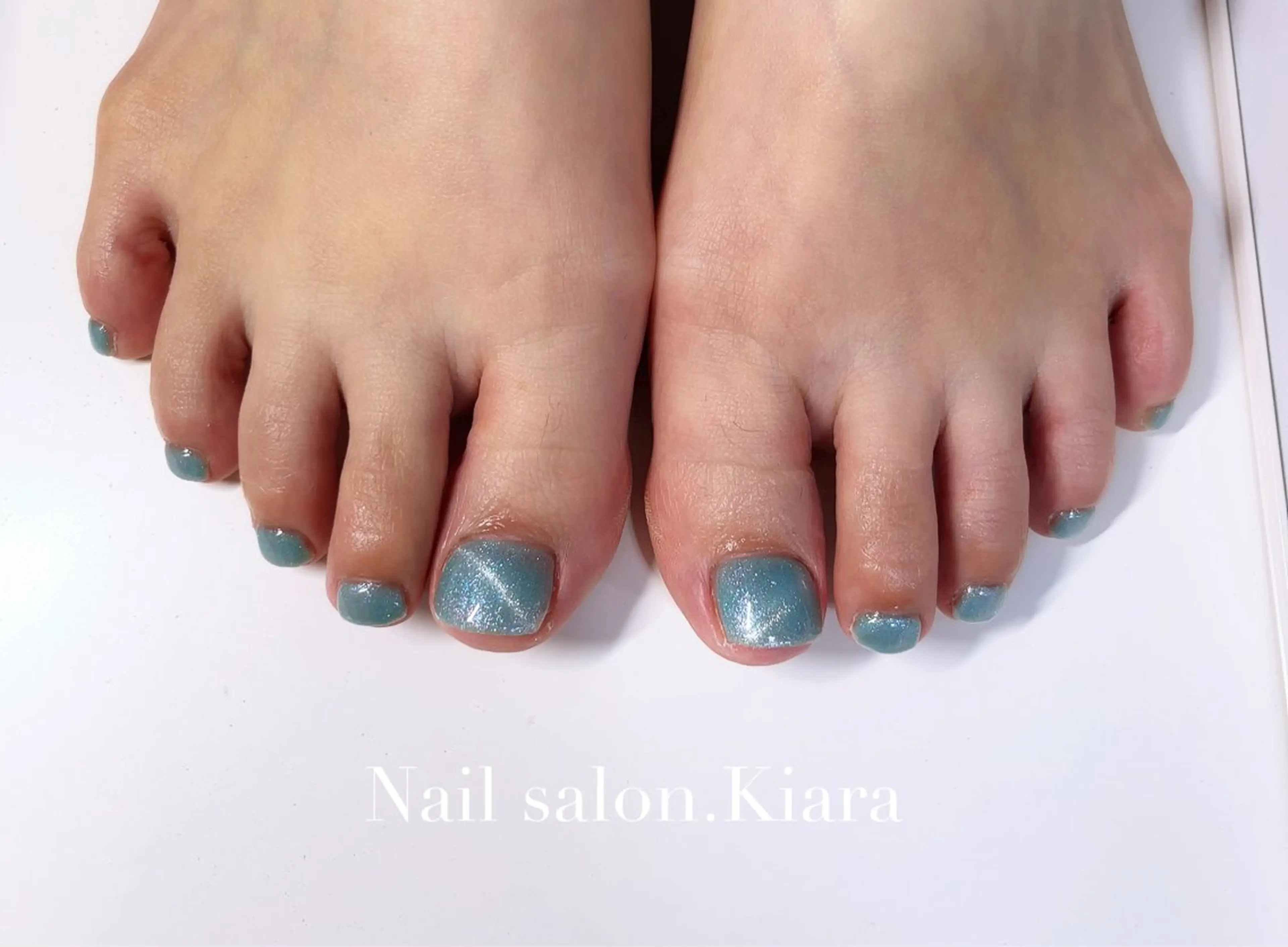 ネイル フットネイル マグネットネイル 🍭Kiara Nail🍭のネイルデザイン